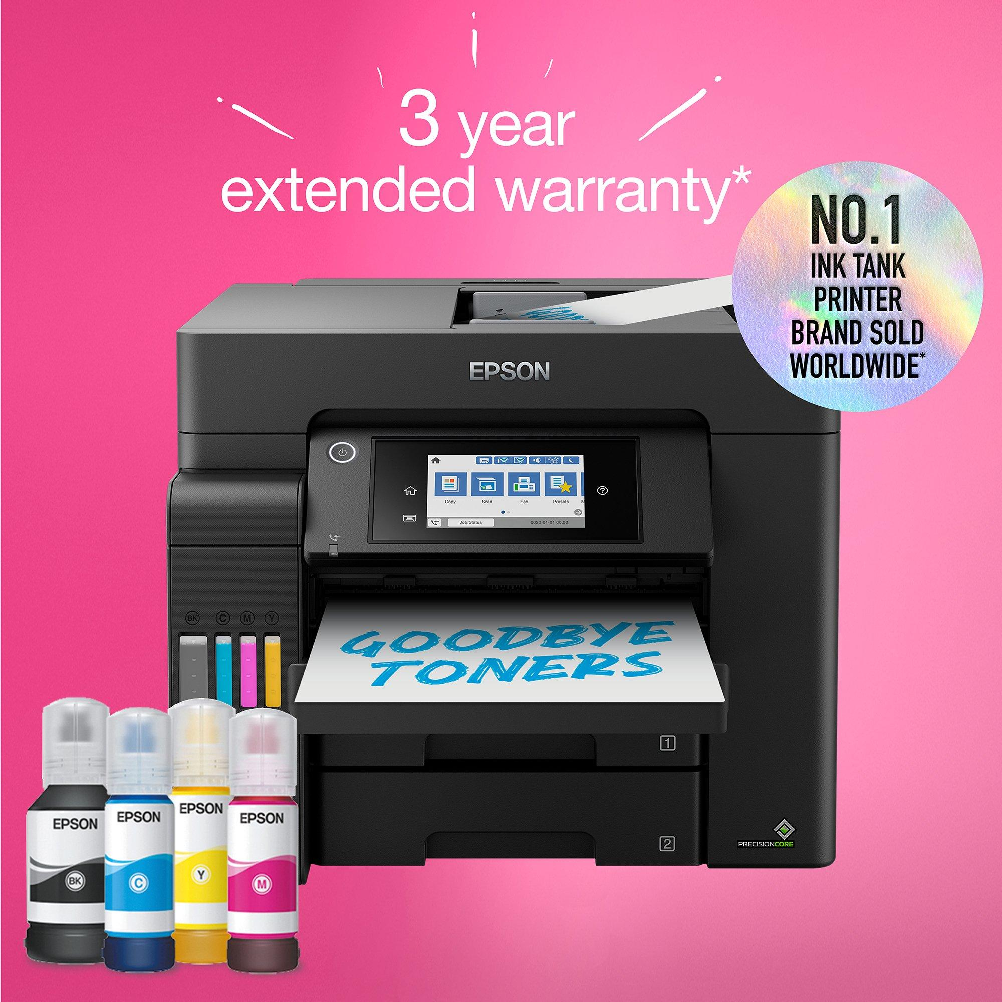 Epson EcoTank ET-5805 - Multifunktionsdrucker - Farbe - Tintenstrahl - ITS - A4/Legal (Medien)