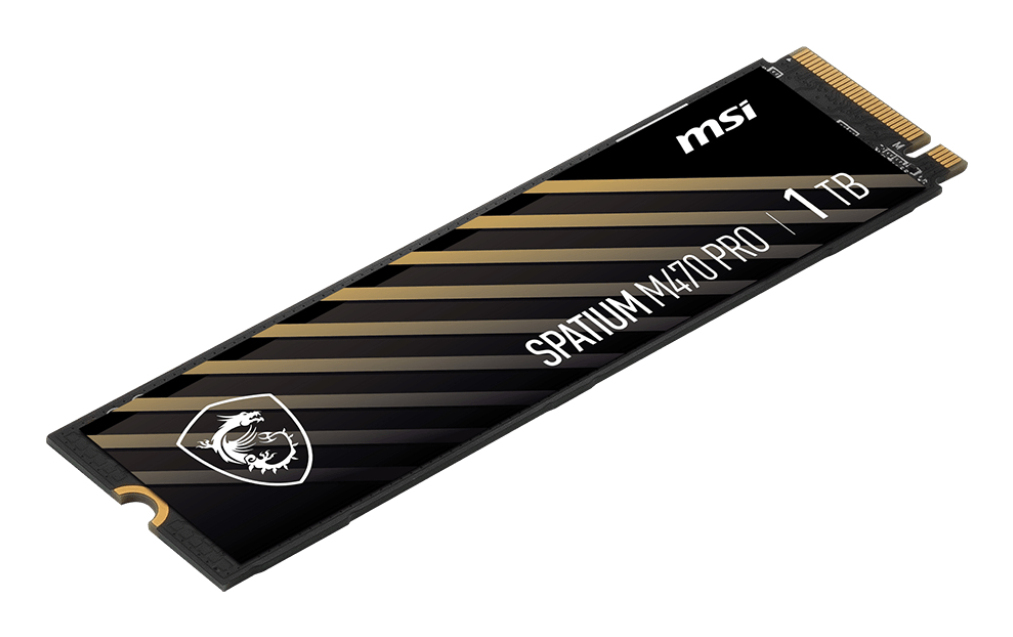 MSI Spatium M470 PRO PCIe 4.0 NVMe M.2 1TB, 1 TB, M.2