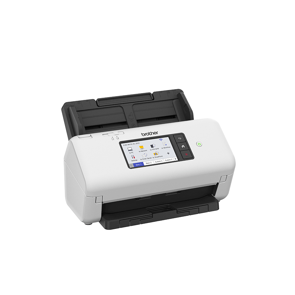 Brother ADS-4700W - Dokumentenscanner - Dual-CIS - Duplex - A4 - 600 dpi x 600 dpi - bis zu 40 Seite