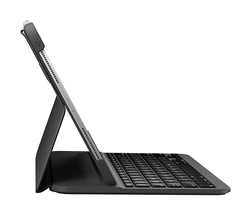 Logitech SLIM FOLIO PRO for iPad Pro 12.9-inch (3rd generation), QWERTZ, Deutsch, 1,7 cm, 1,6 mm, Ap