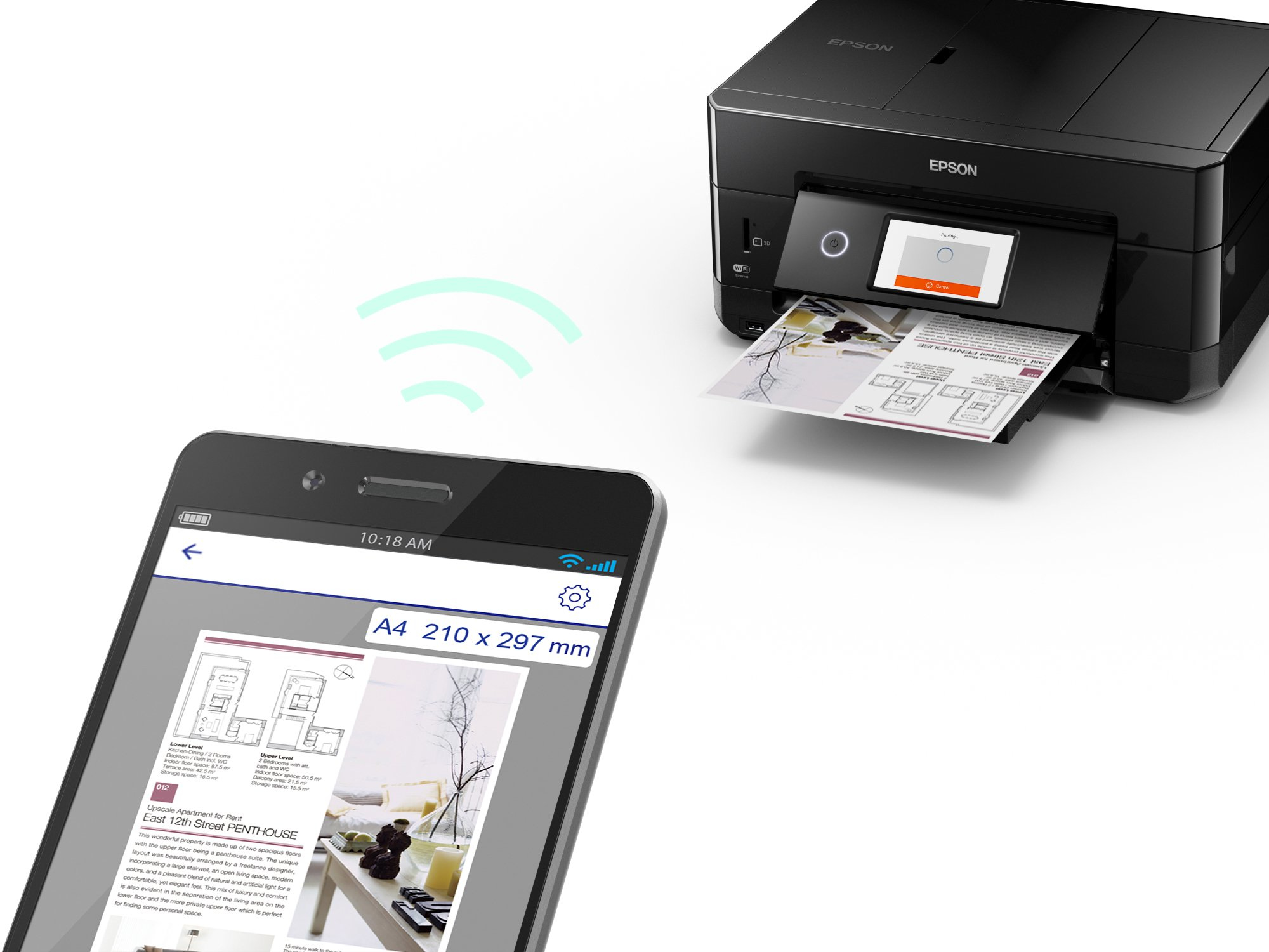 Epson Expression Premium XP-7100 Small-in-One - Multifunktionsdrucker - Farbe - Tintenstrahl - Legal