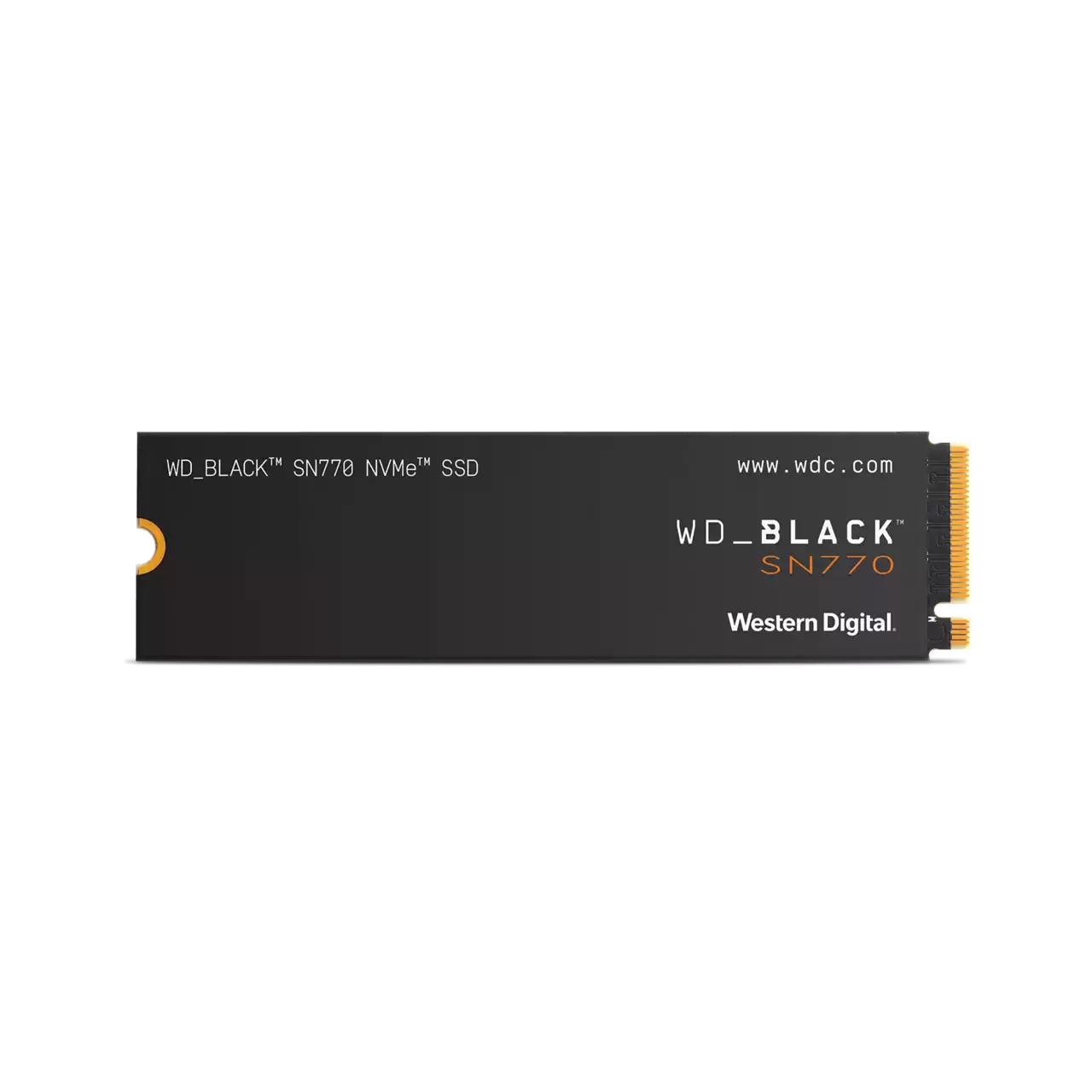 Western Digital WD_BLACK SN770 NVMe SSD 250GB, M.2 2280 / M-Key / PCIe 4.0 x4