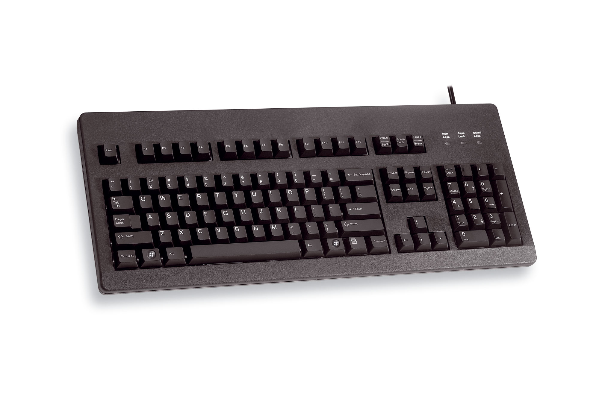 Cherry G80-3000 - Tastatur - PS/2, USB - GB