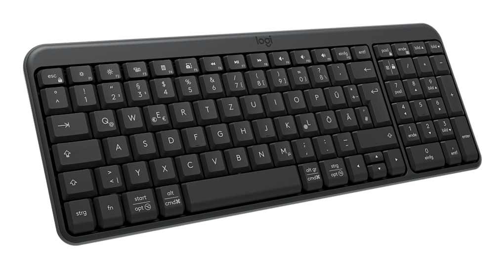 Logitech K250 - Tastatur - kabellos - Bluetooth LE