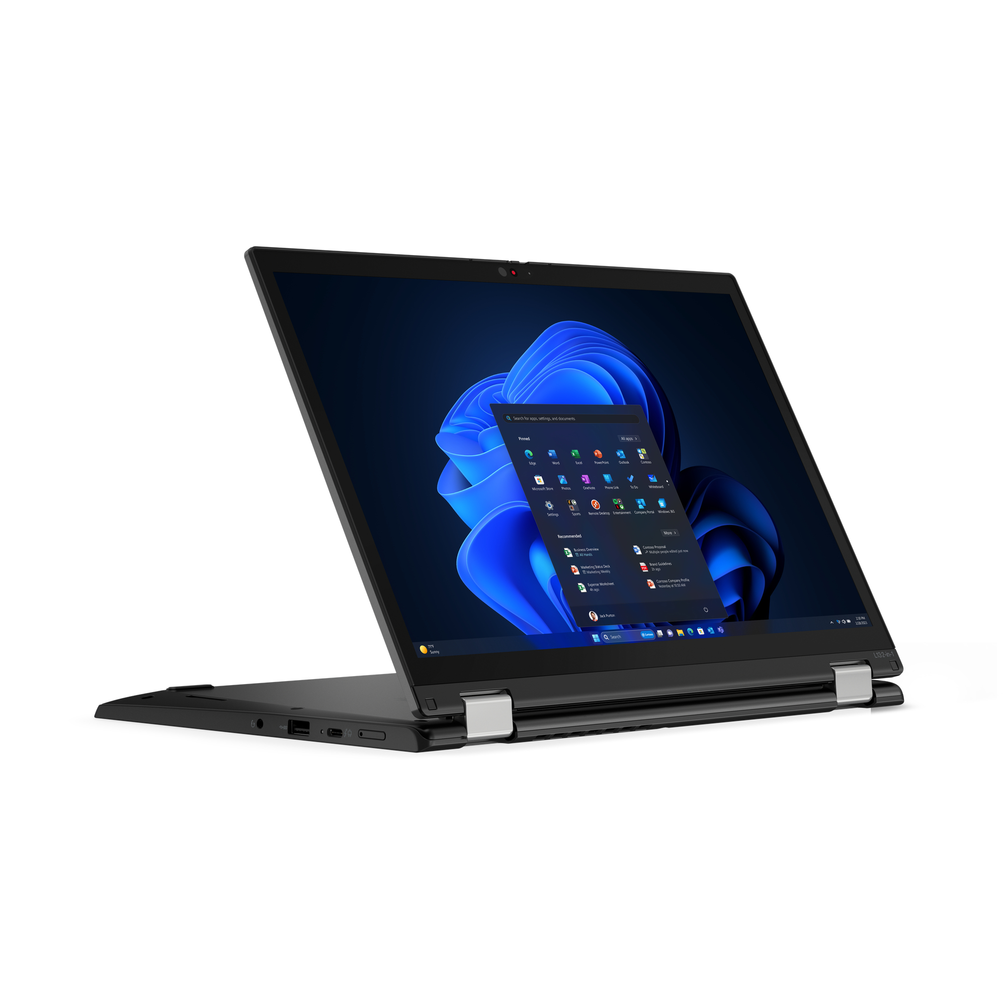 Lenovo ThinkPad L13 2-in-1 G5, 13.3" WUXGA Touch, Core™ Ultra 5 135U, 32GB RAM, 256GB SSD, Win11 Pro