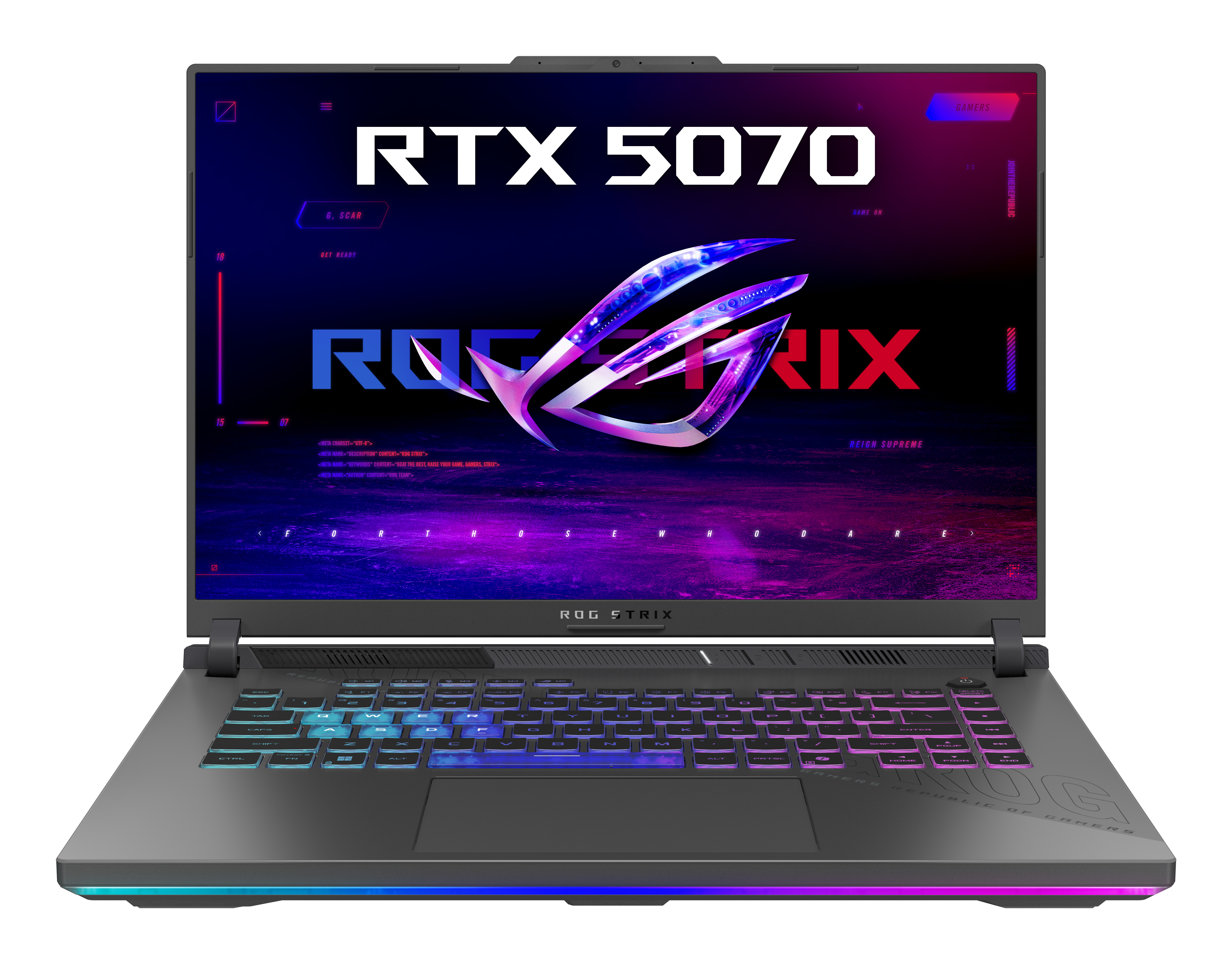 ASUS ROG Strix G16 G614FP-S5008W, AMD Ryzen? 9, 2,5 GHz, 40,6 cm (16"), 2560 x 1600 Pixel, 32 GB, 1