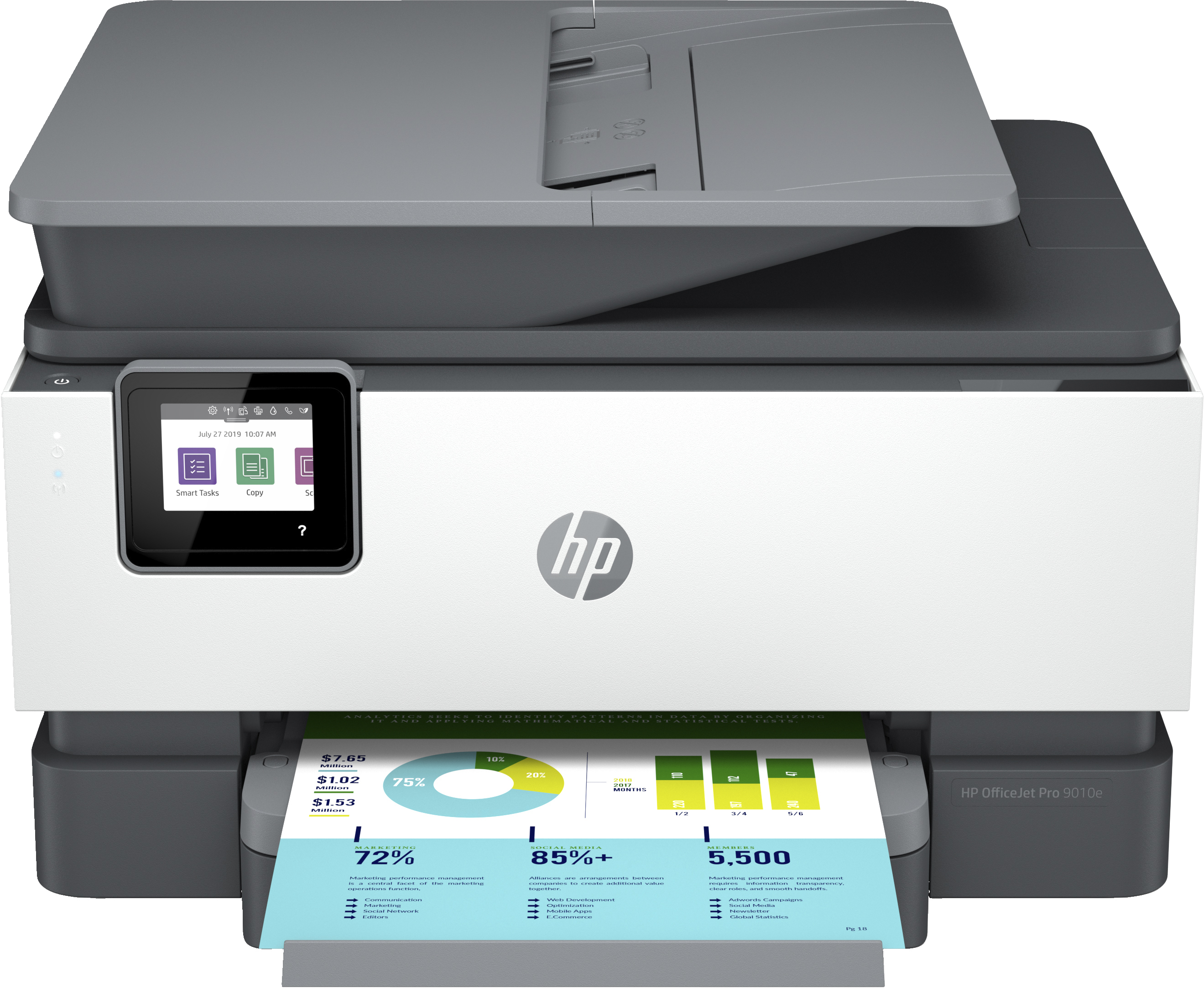 HP Officejet Pro 9010e All-in-One - Multifunktionsdrucker - Farbe - Tintenstrahl - Legal (216 x 356