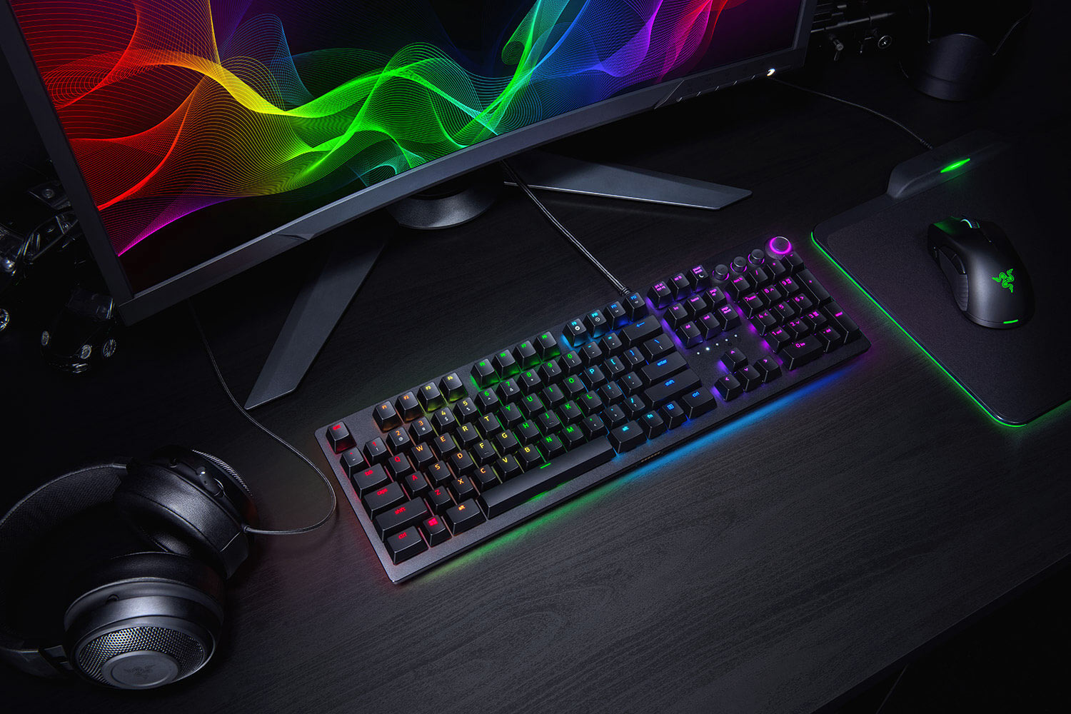 Razer Huntsman Elite - Tastatur - Hintergrundbeleuchtung