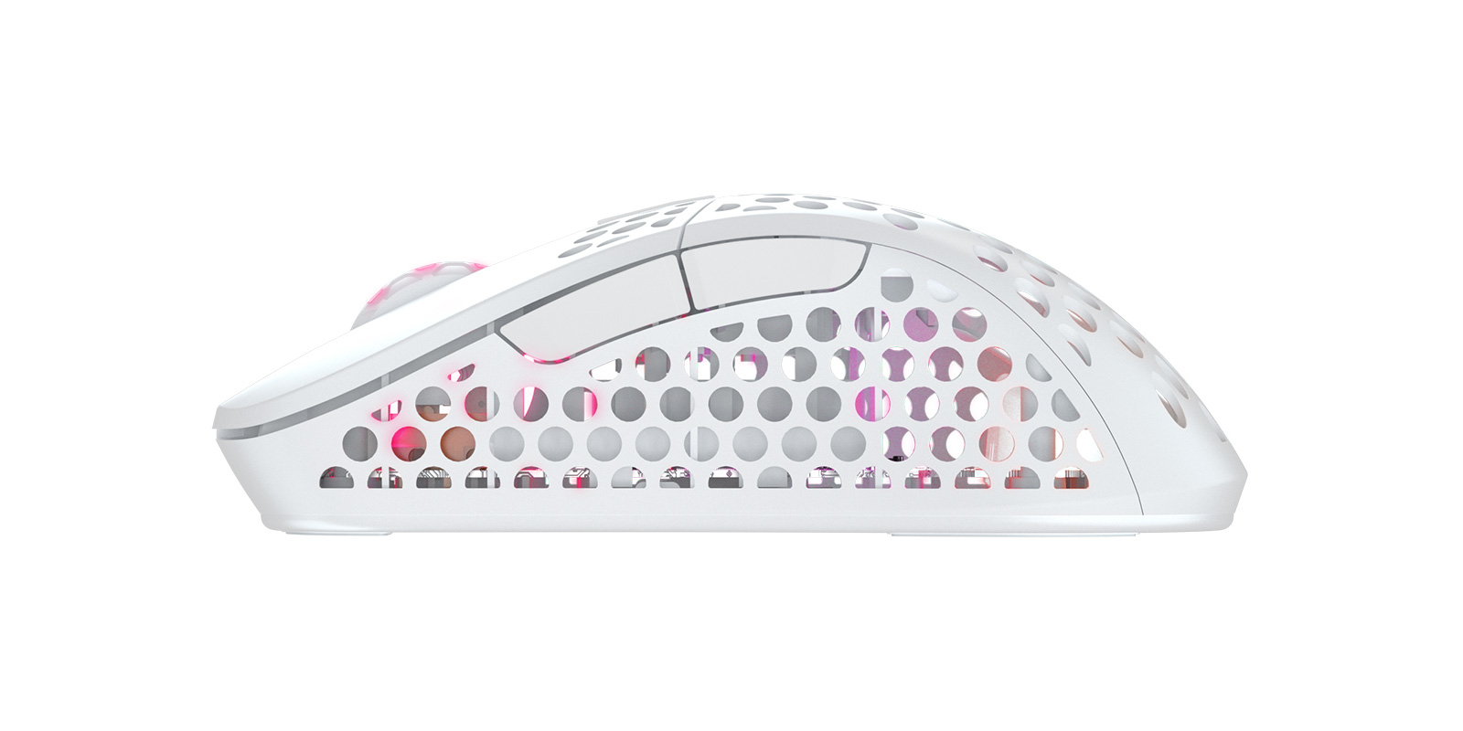 Cherry Xtrfy M4 RGB - Maus - optisch - kabellos - 2.4 GHz - kabelloser Empfänger (USB)