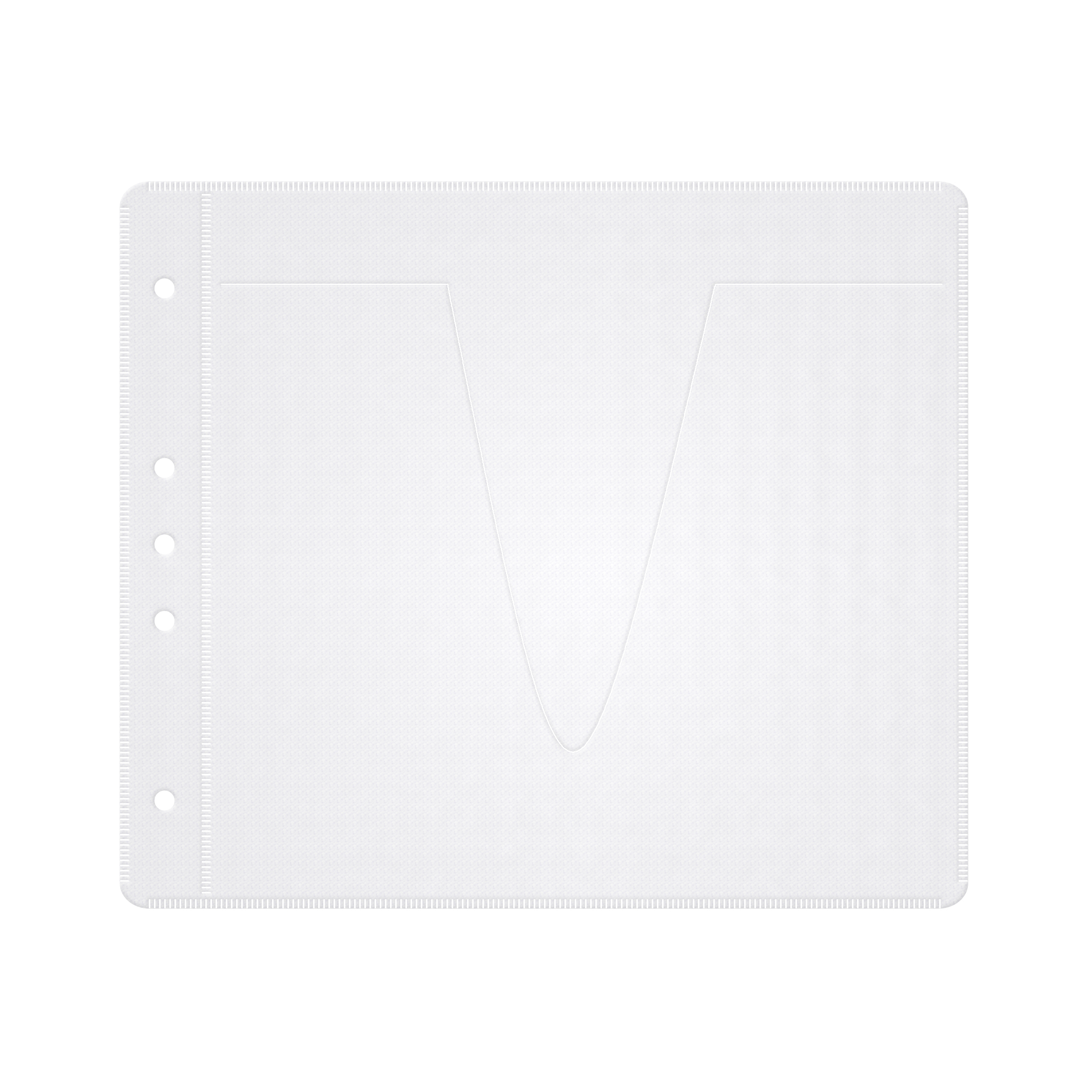 MEDIARANGE CD-/DVD-Hülle - Kapazität: 1 CD, 1 DVD - weiß (Packung mit 100)