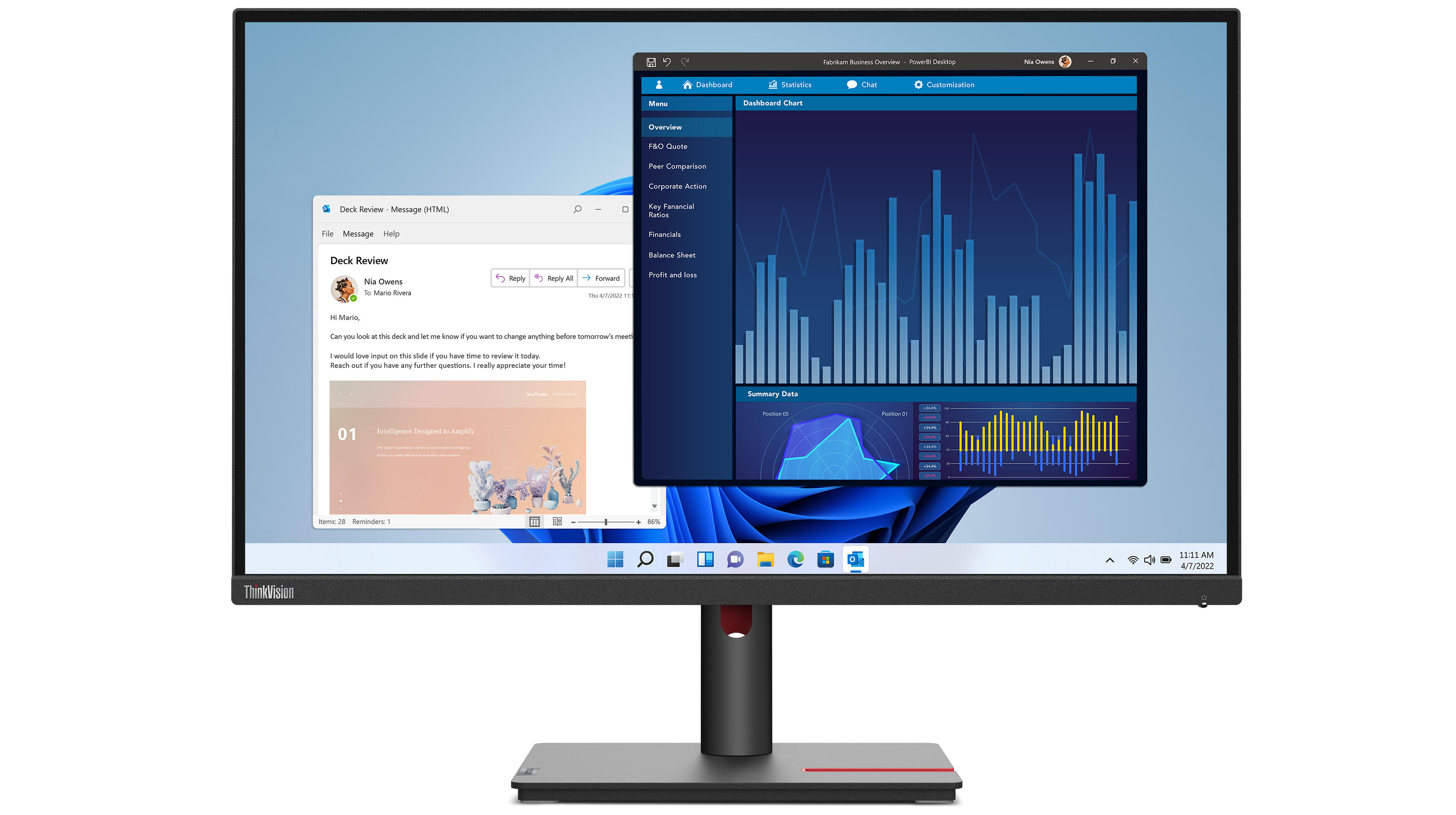 Lenovo ThinkVision T27p-30 - LED-Monitor - 68.6 cm (27")