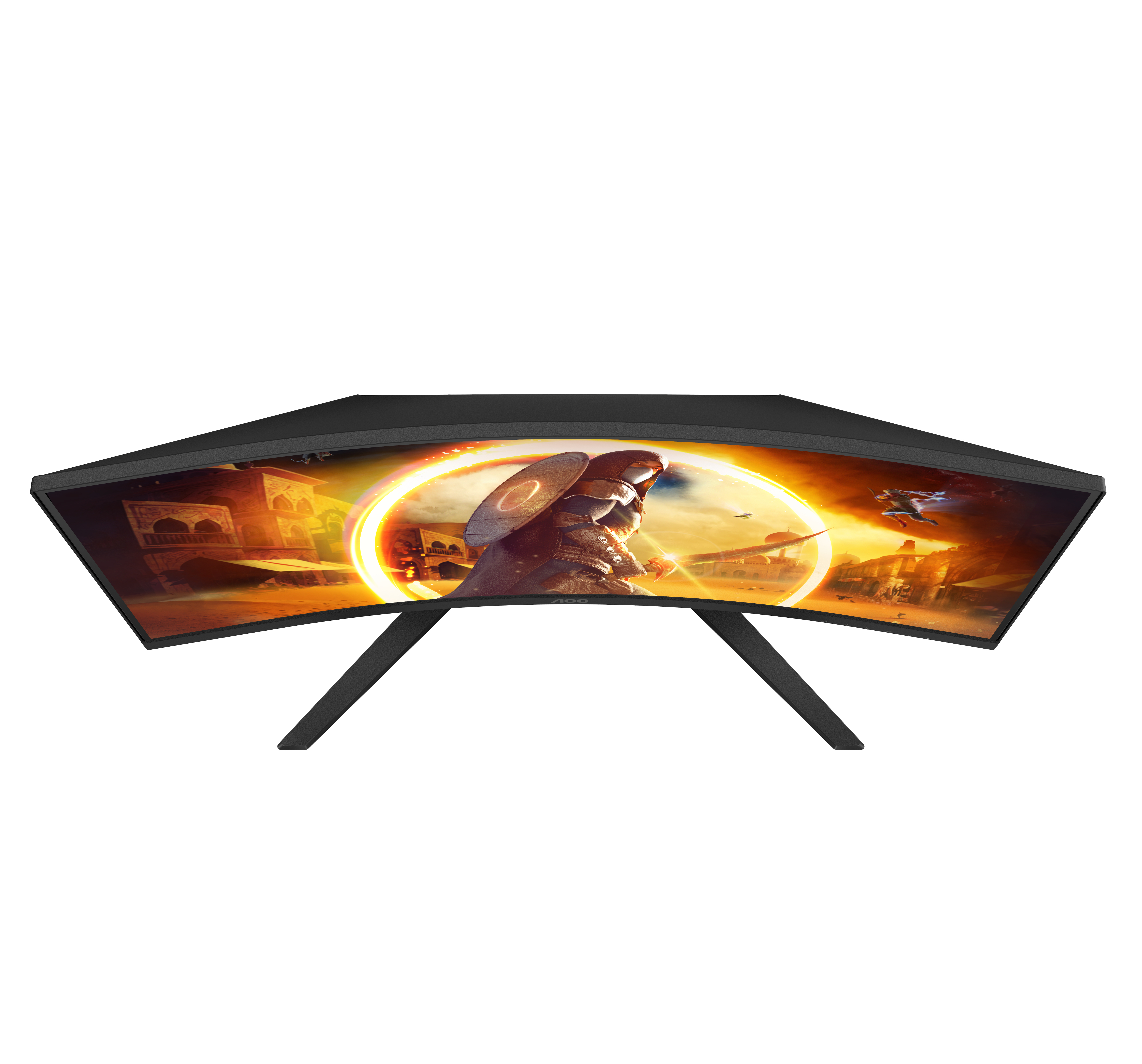 AOC G4 CQ32G4VE, 80 cm (31.5"), 2560 x 1440 Pixel, Quad HD, LCD, 1 ms, Schwarz, Grau