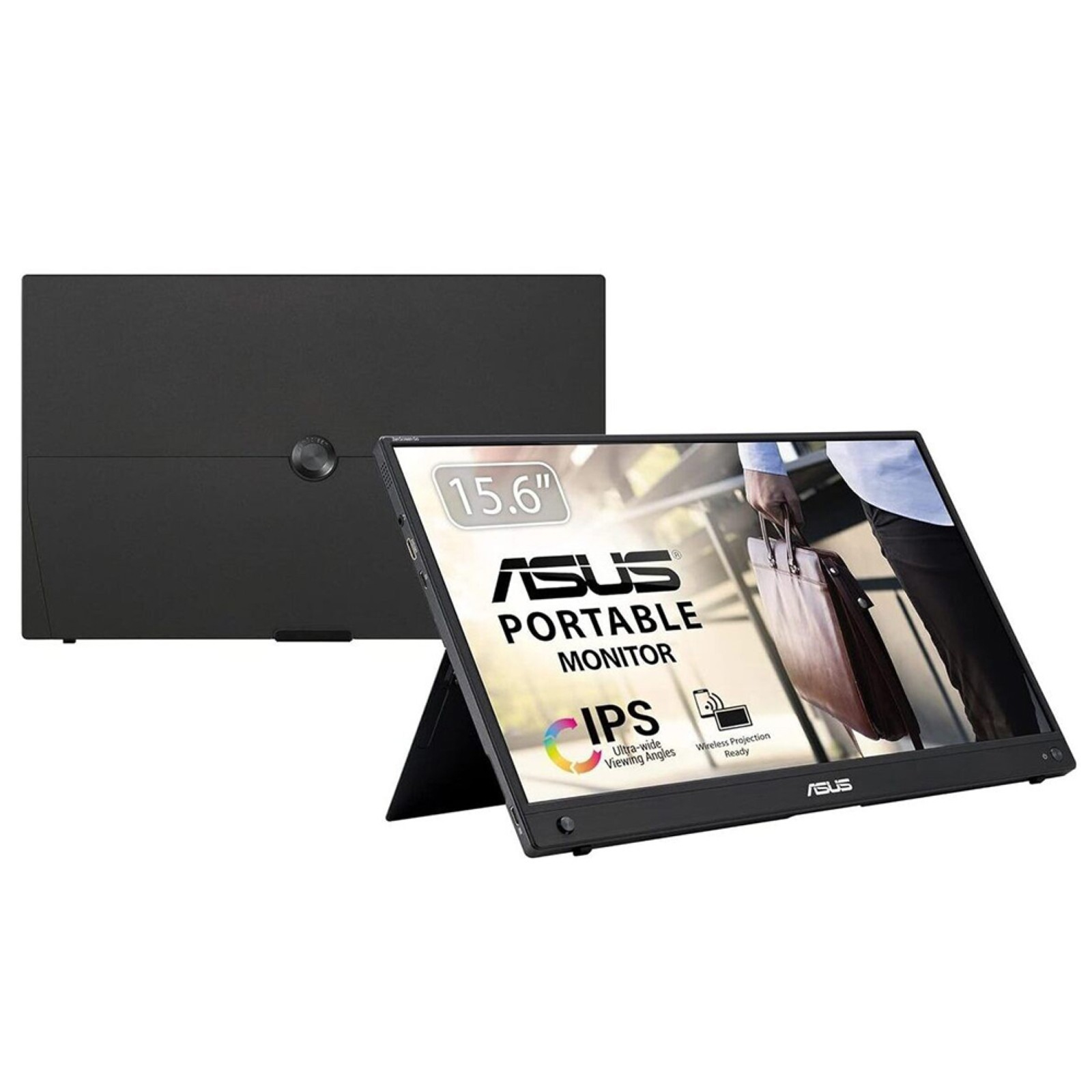 ASUS ZenScreen Go MB16AWP, 15.6" FHD IPS 60Hz, 5ms, 250nits, 1x Mini HDMI, 1x USB-C (DP)