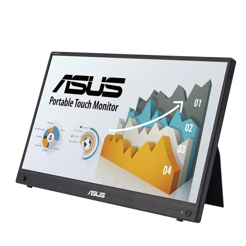 ASUS ZenScreen MB16AMTR, 15.6" FHD IPS, 60Hz, 5ms, 250nits, 1x Micro HDMI, 1x USB-C m. DP
