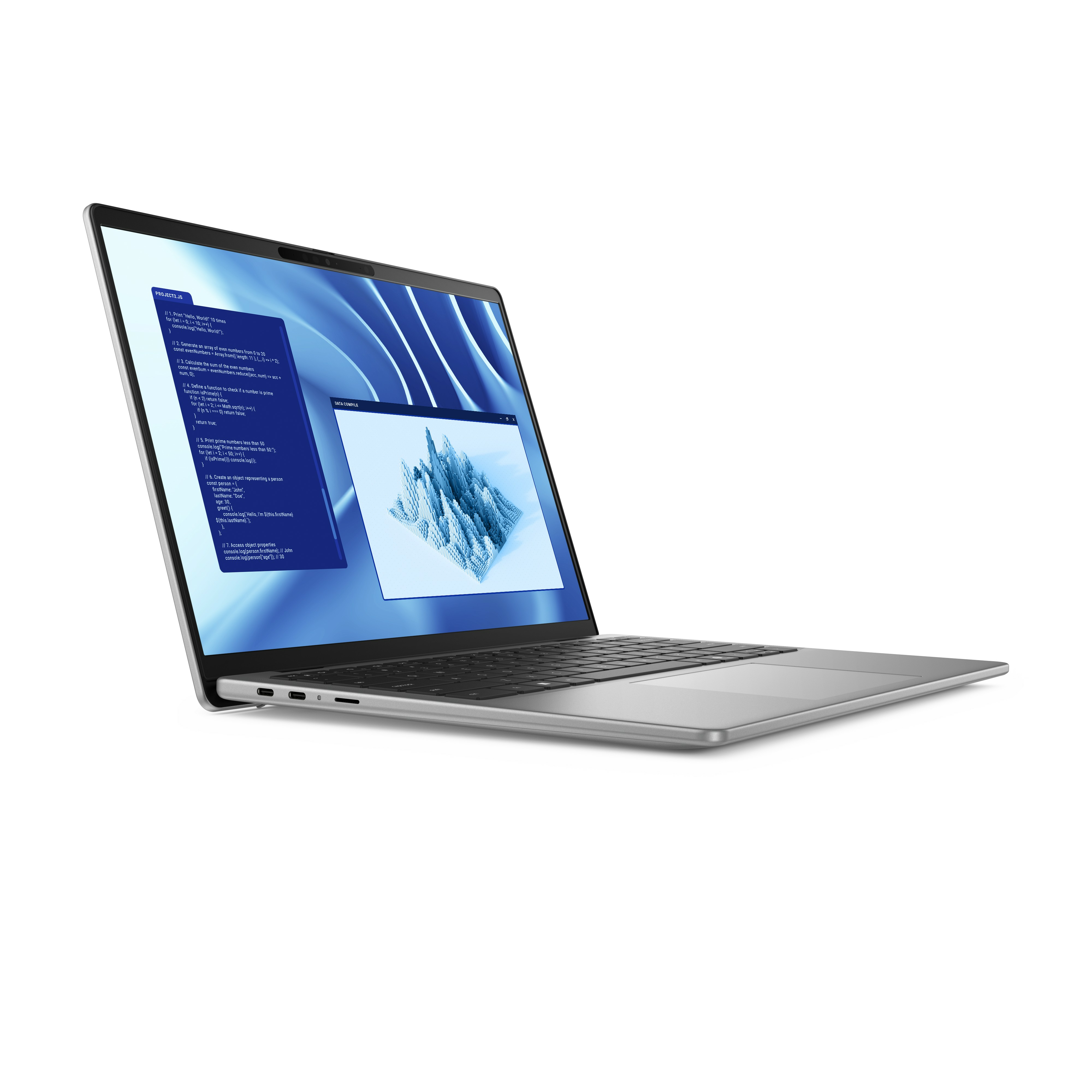 Dell Latitude 7455, 14" WQXGA, Snapdragon X Plus X1P-64-100, 16GB RAM, 512GB SSD, Win11 Pro