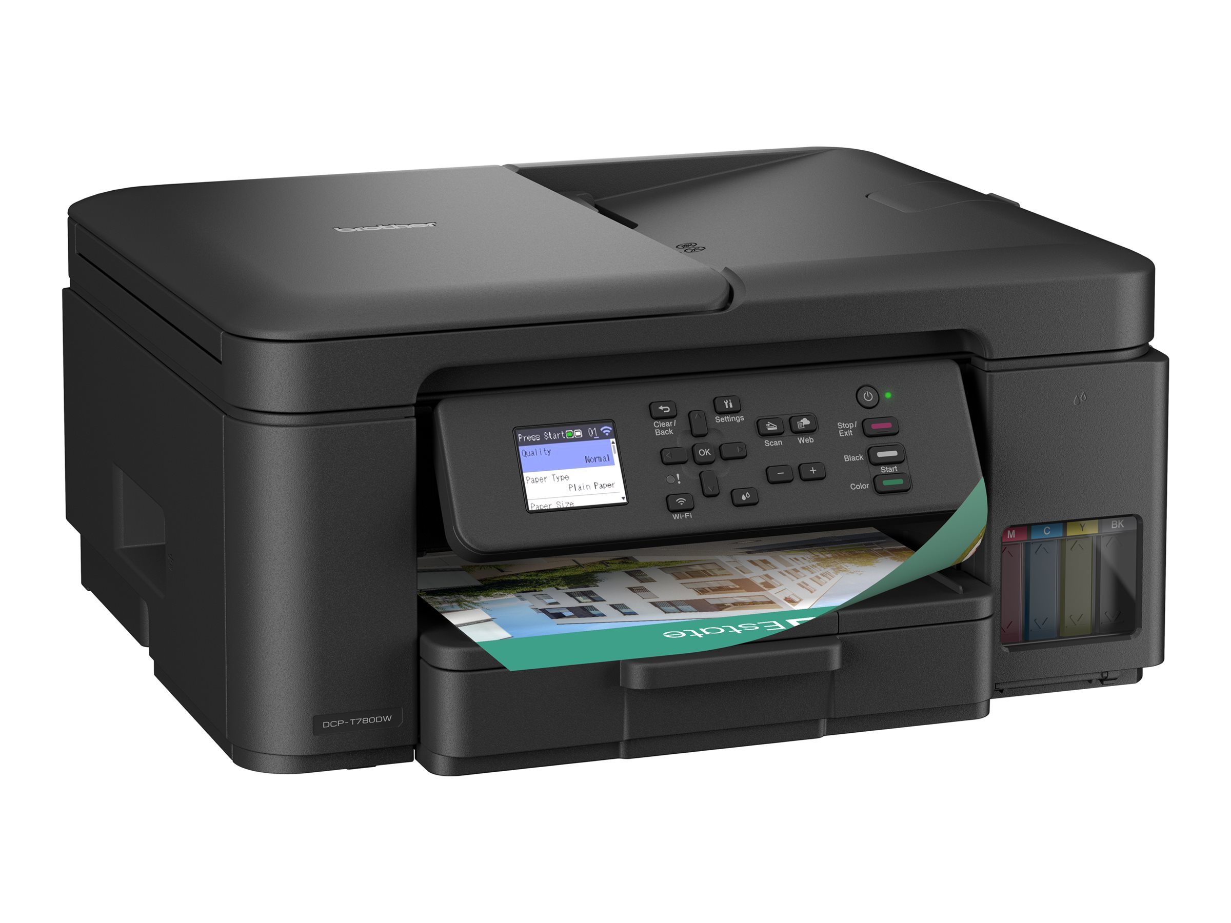 Brother DCP-T780DW - Multifunktionsdrucker - Farbe - Tintenstrahl - ITS - A4/Legal (Medien)