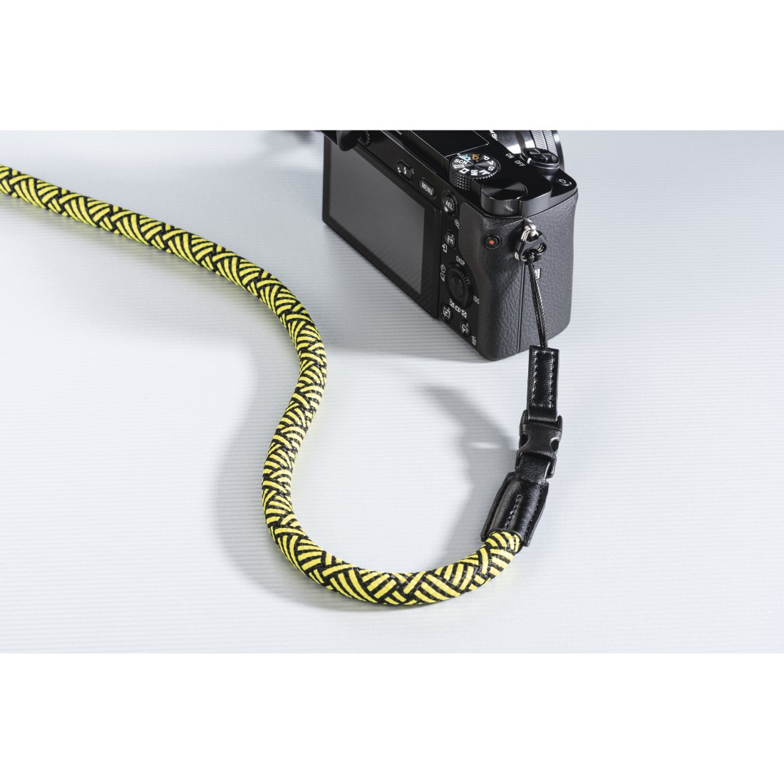 Hama Braid 120, Digitalkamera, Nylon, Schwarz, Gelb, Schnallenverschluss, 120 cm
