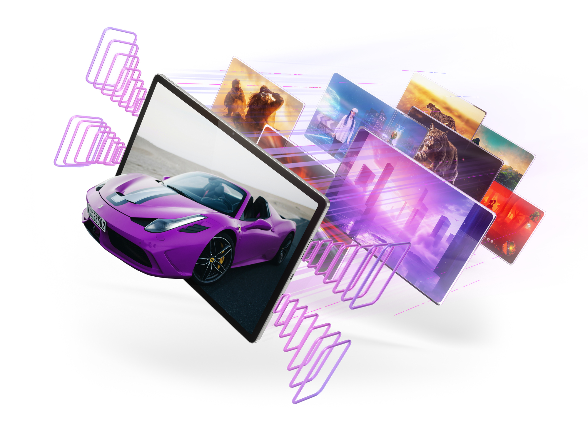 Lenovo Idea Tab Pro ZAE5 - Tablet - Android 14 oder höher - 128 GB UFS card - 32.3 cm (12.7")
