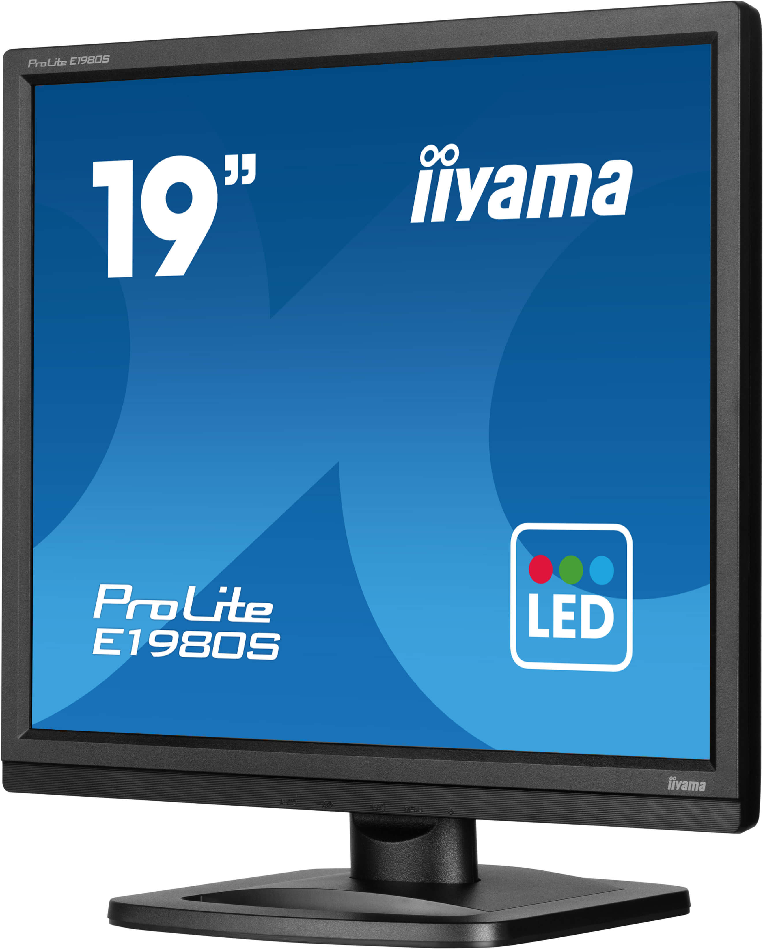 iiyama ProLite E1980S-B1 Monitor 48.3cm (19") SXGA, TN, 3ms, HDMI, Displayport