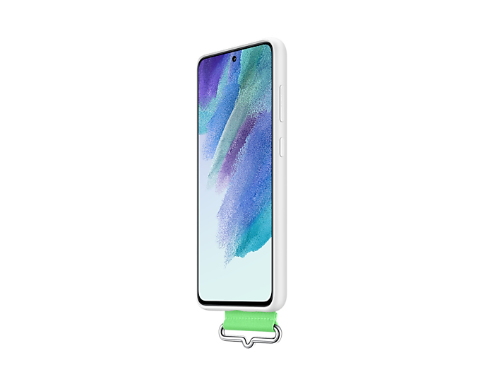Samsung EF-GG990TWEGWW, Griffigkeit, Grün, Weiß, Silikon, Samsung, Galaxy S21 FE 5G