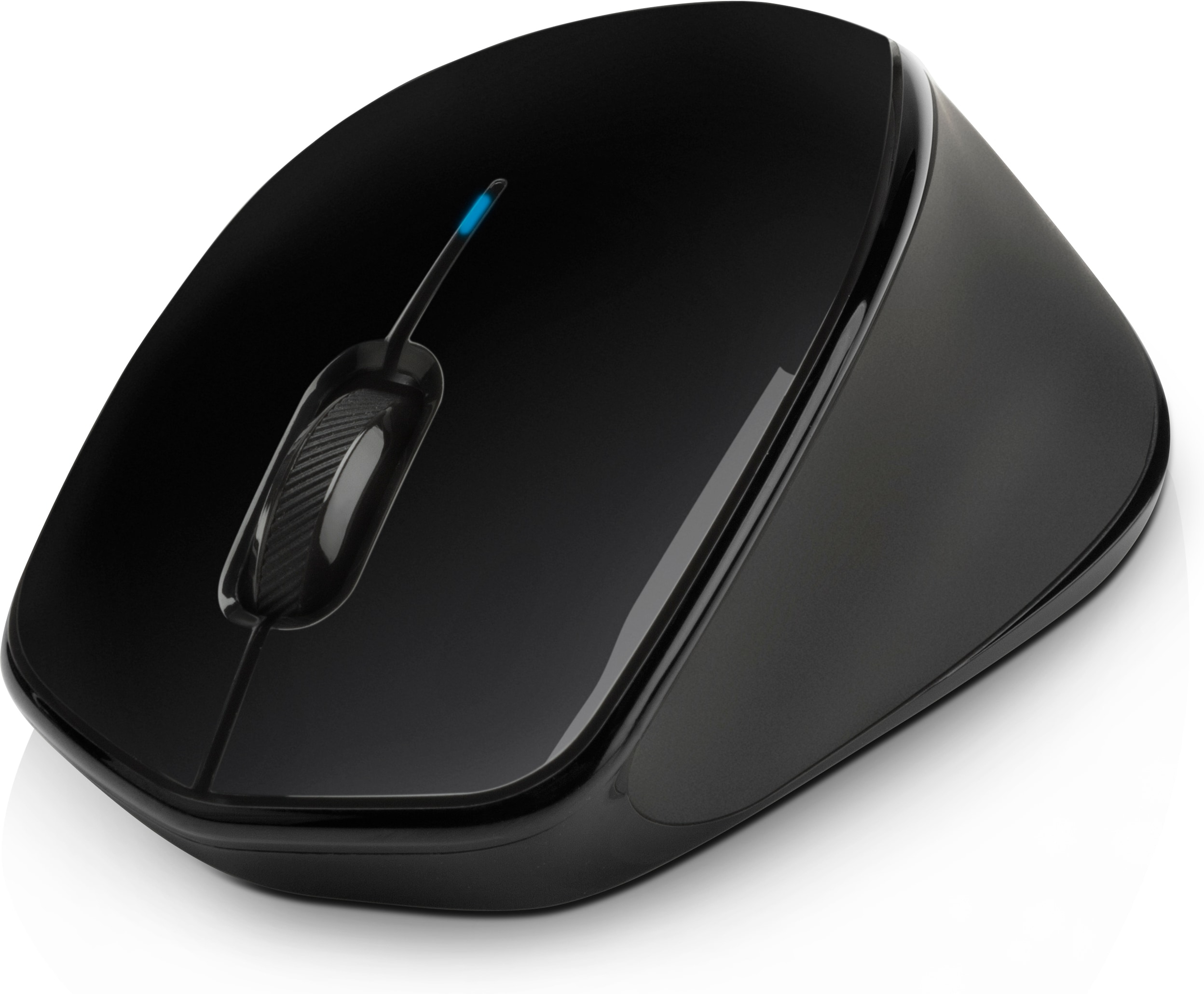 HP x4500 - Maus - Laser - kabellos - 2.4 GHz - kabelloser Empfänger (USB)