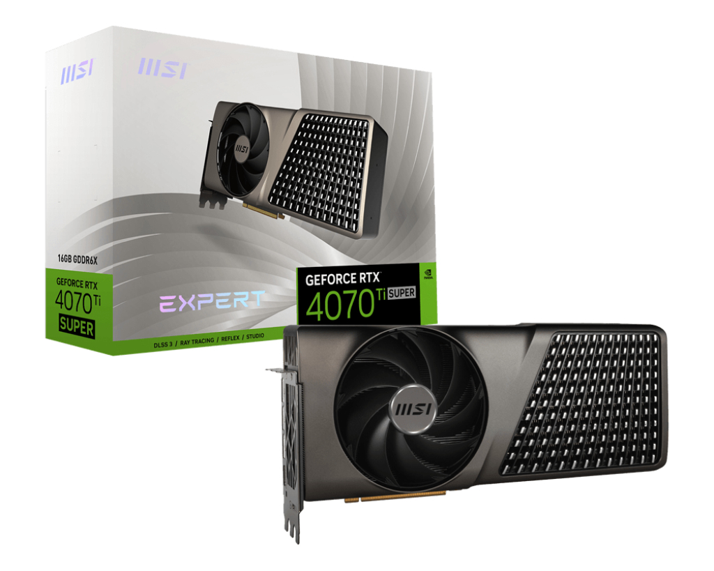 MSI GeForce RTX 4070 Ti SUPER 16G EXPERT - VGA - PCI-E x16