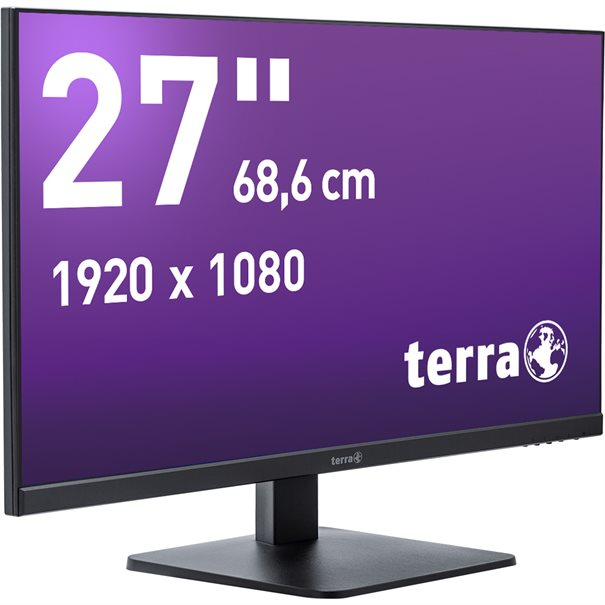 Wortmann TERRA LCD/LED 2727W V2 black HDMI/DP/USB-C GREENLINE PLUS