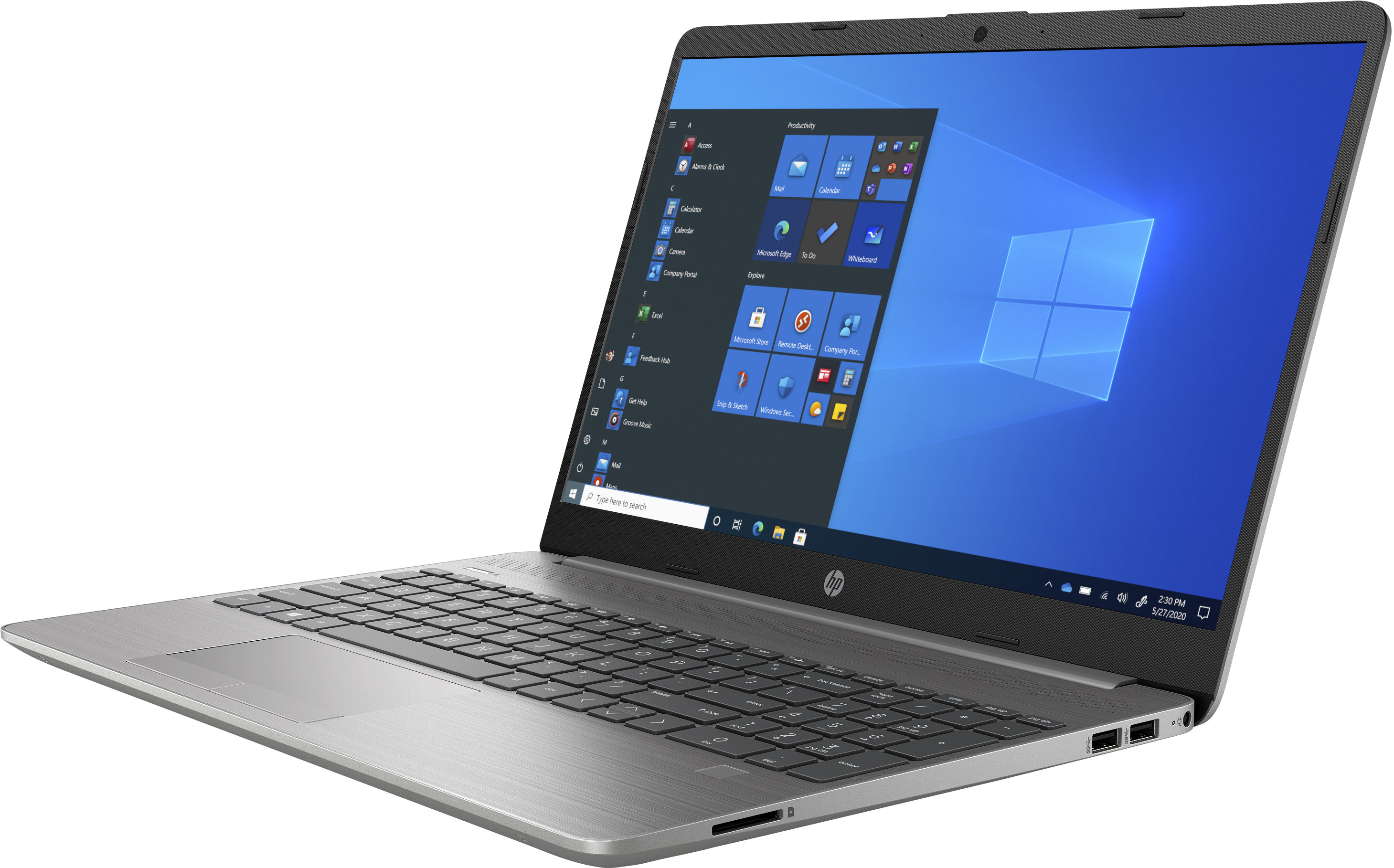 HP 255 G8, AMD Ryzen? 3, 2,6 GHz, 39,6 cm (15.6"), 1920 x 1080 Pixel, 8 GB, 512 GB