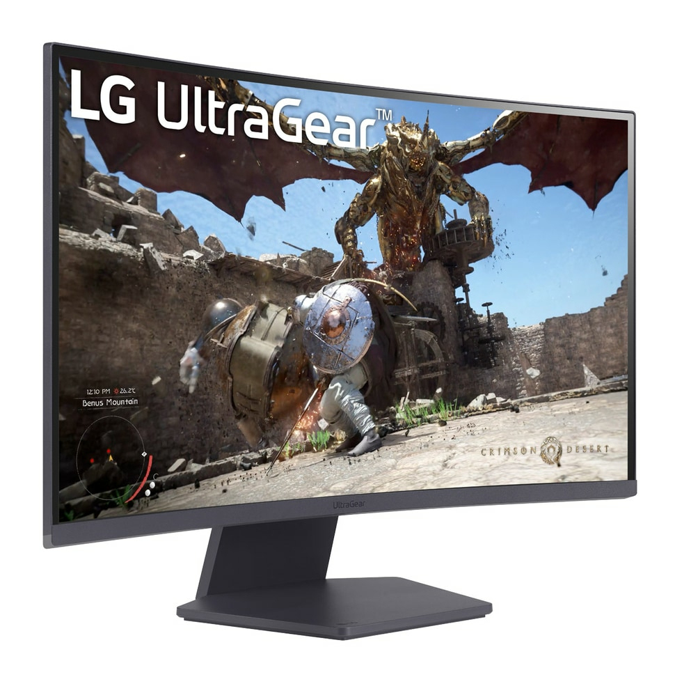 B-WARE - LG UltraGear 27GS60QX-B Curved-Monitor 68.4 cm (27") (WQHD), VA, 1ms, HDMI, Displayport