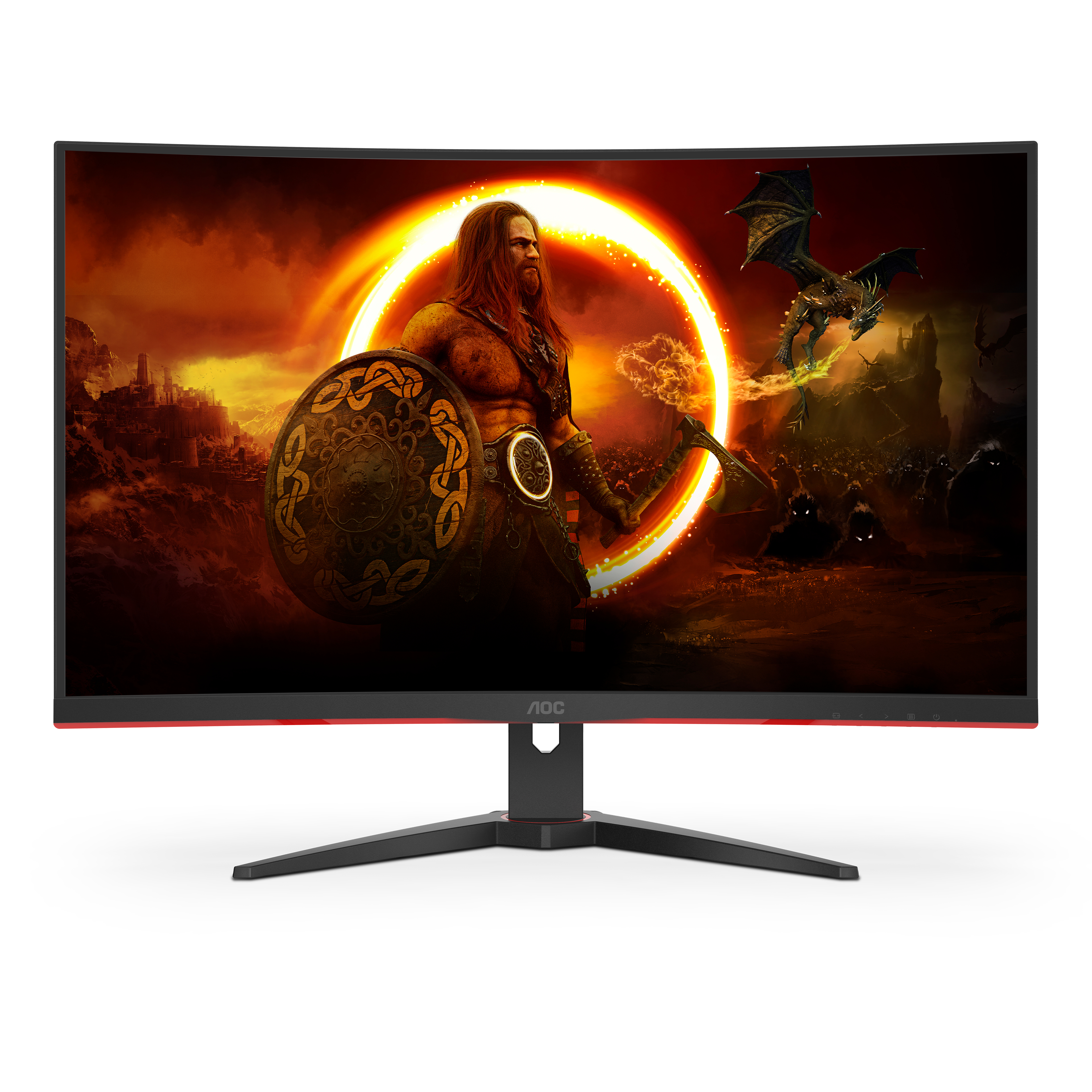 AOC C32G2ZE Curved-Gaming-Monitor 81.3cm (32"), Full HD, VA, 4ms, HDMI, Displayport