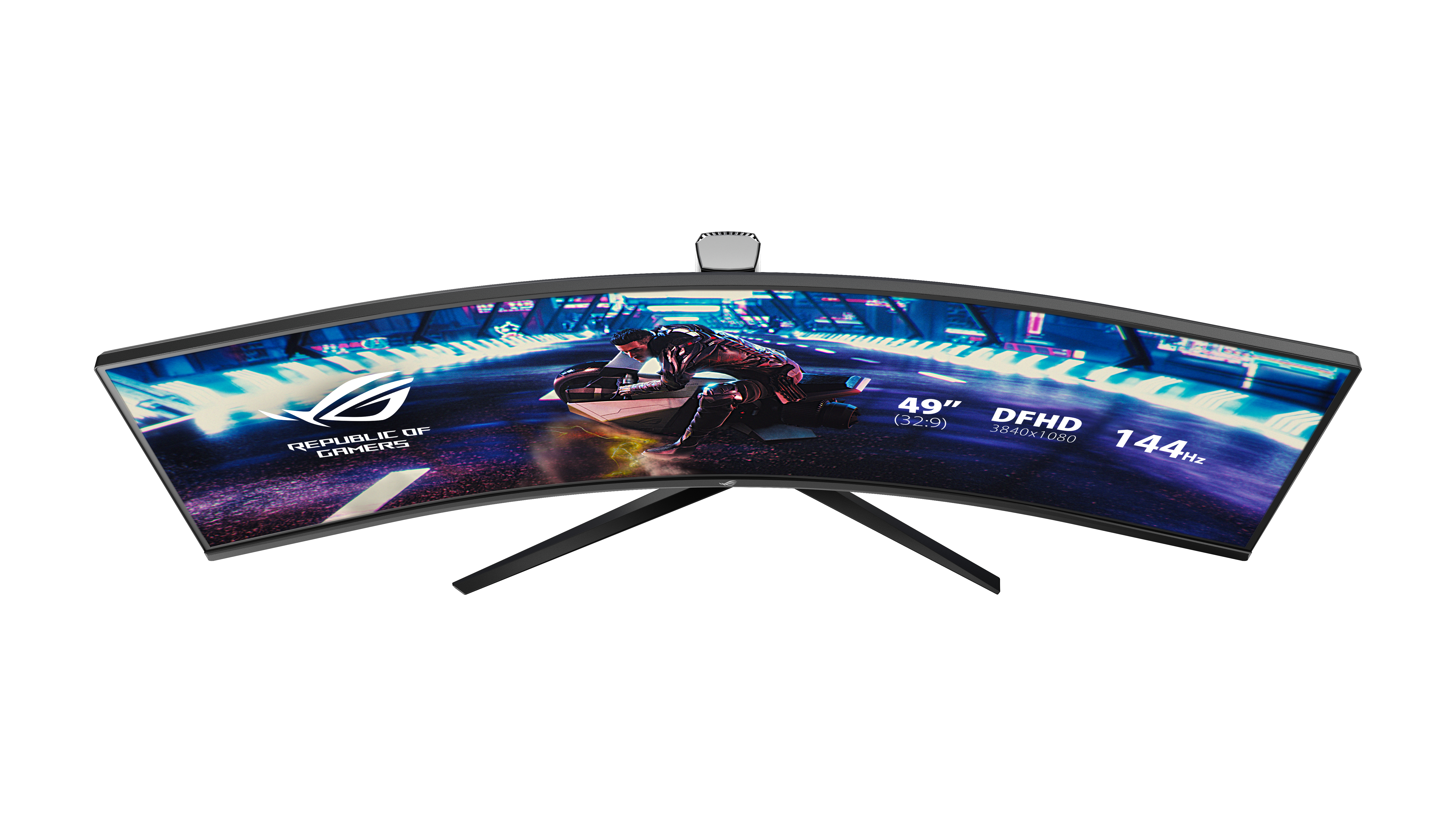 ASUS ROG Strix XG49VQ Ultra-Wide Gaming-Display, 49" 4K LED curved, 144Hz, 450nits, 4ms