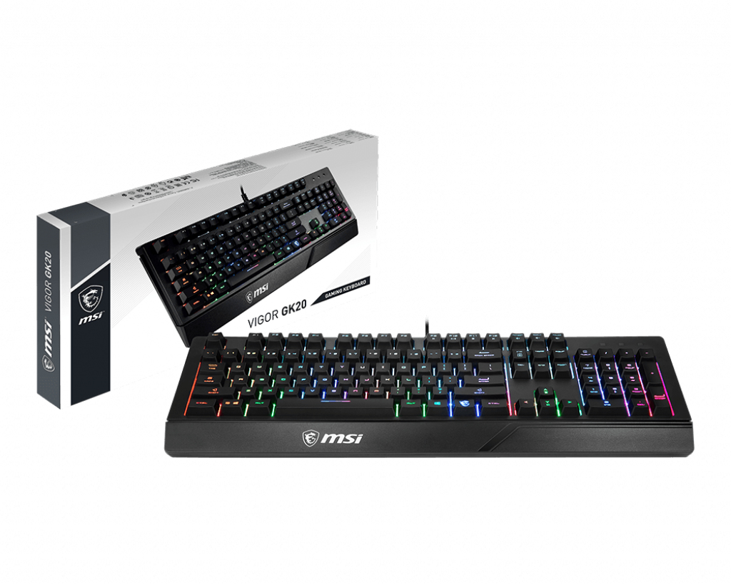 MSI Vigor GK20 - Tastatur - hintergrundbeleuchtet