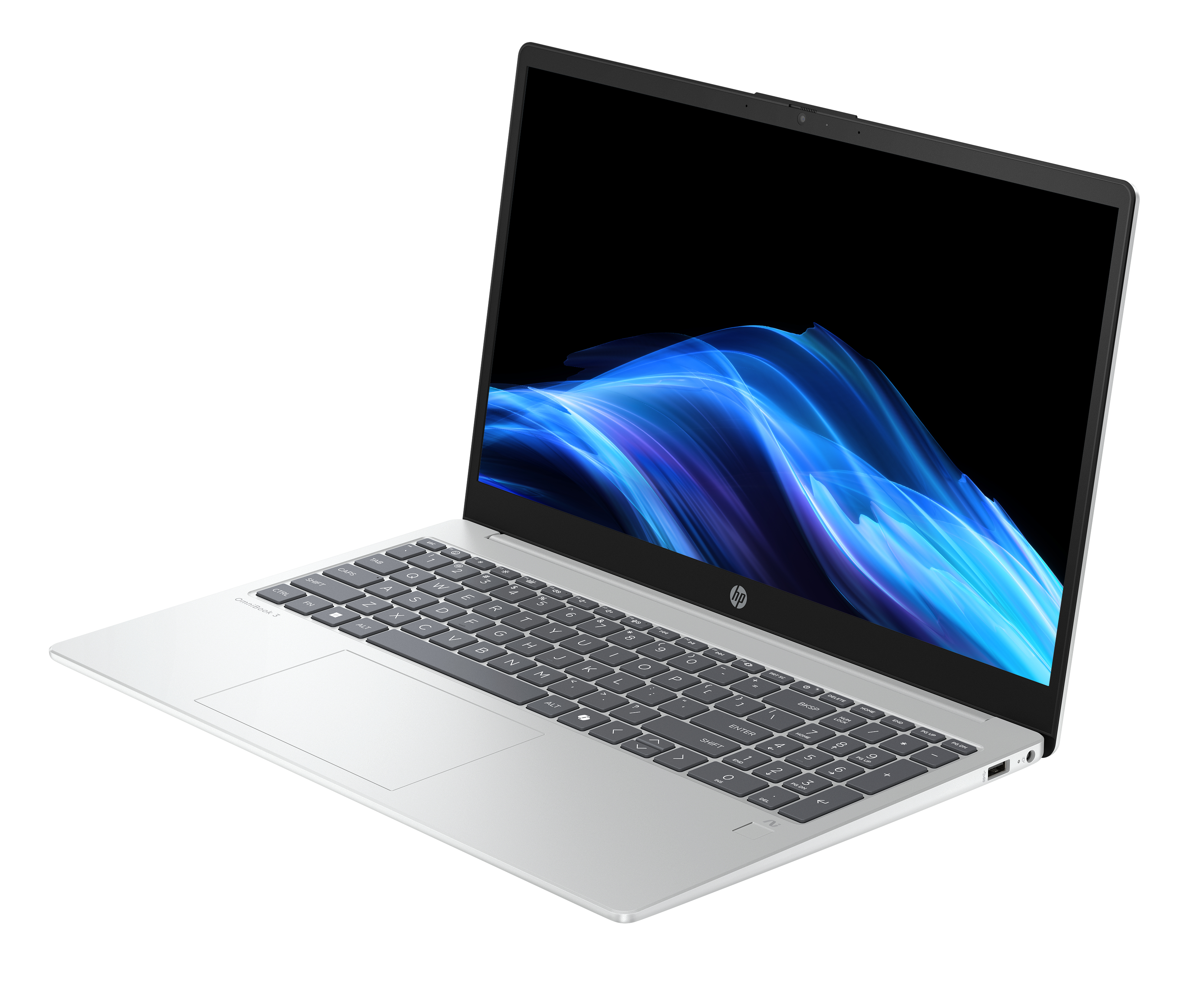 HP OmniBook 3 NGAI OmniBook 3 Next Gen AI 15-fn0652ng, AMD Ryzen AI 5, 3,4 GHz, 39,6 cm (15.6"), 192