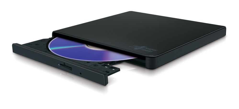 Hitachi-LG Data Storage GP57EB40 schwarz, USB 2.0, DVD / CD - Brenner
