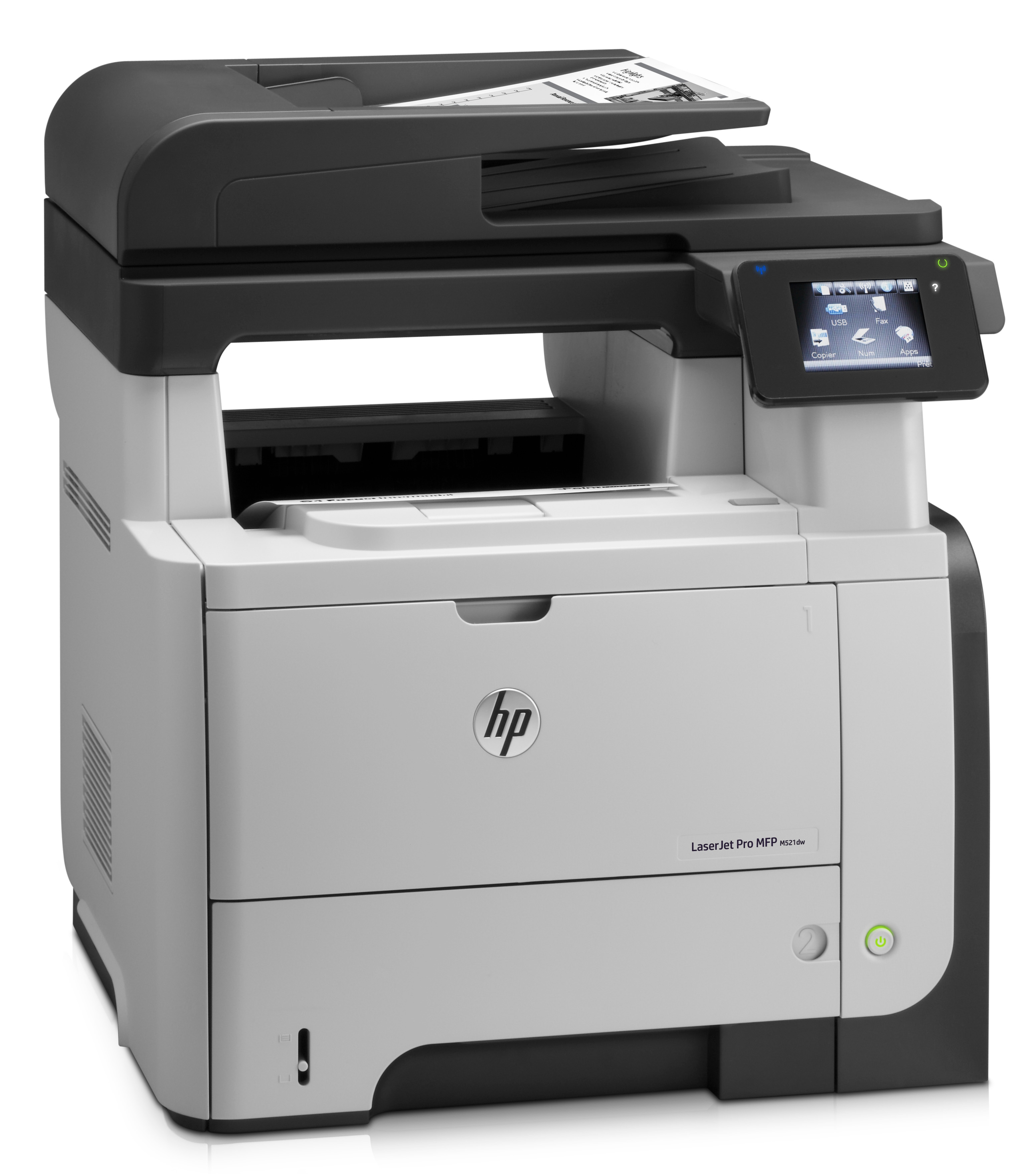 HP LaserJet Pro MFP M521dw - Multifunktionsdrucker - s/w - Laser - Legal (216 x 356 mm)