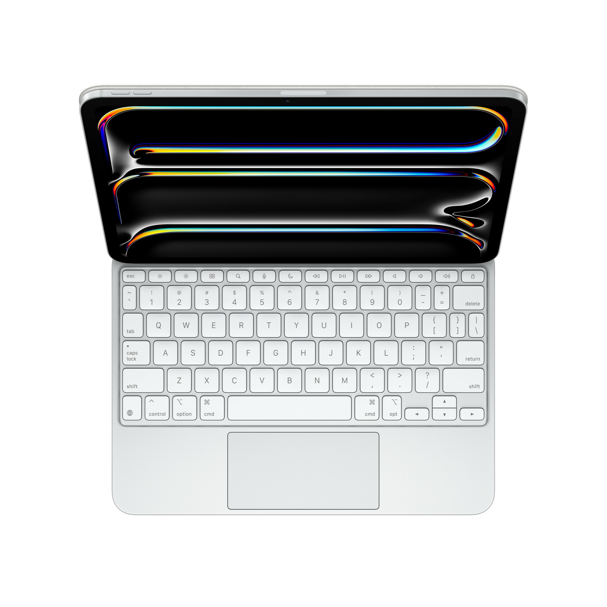 Apple Magic Keyboard - Tastatur und Foliohülle - mit Trackpad - hinterleuchtet - Apple Smart connect