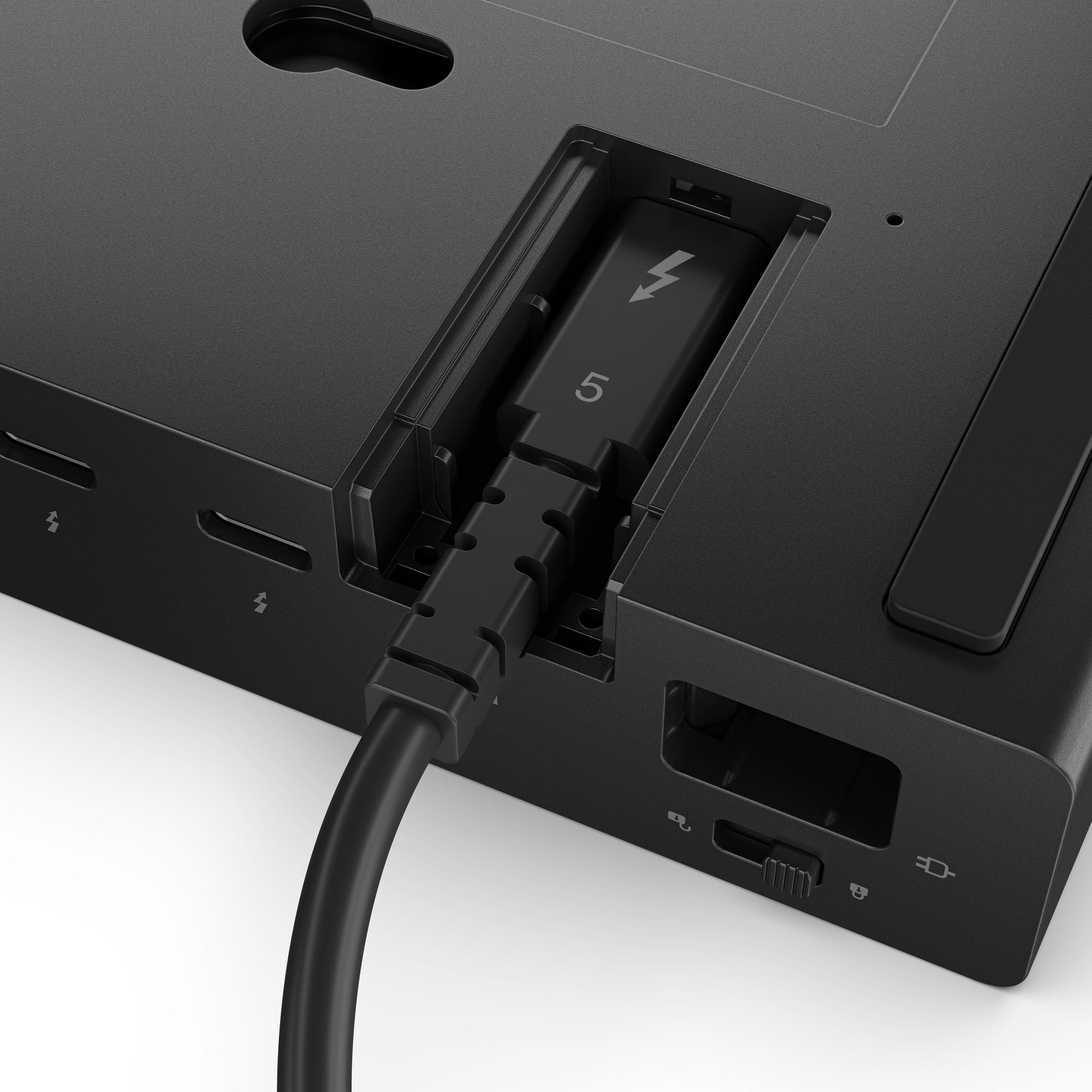 Lenovo ThinkPad Thunderbolt 5 Smart Dock 7500, Kabelgebunden, Thunderbolt 5, 180 W, 2500 Mbit/s, Sch