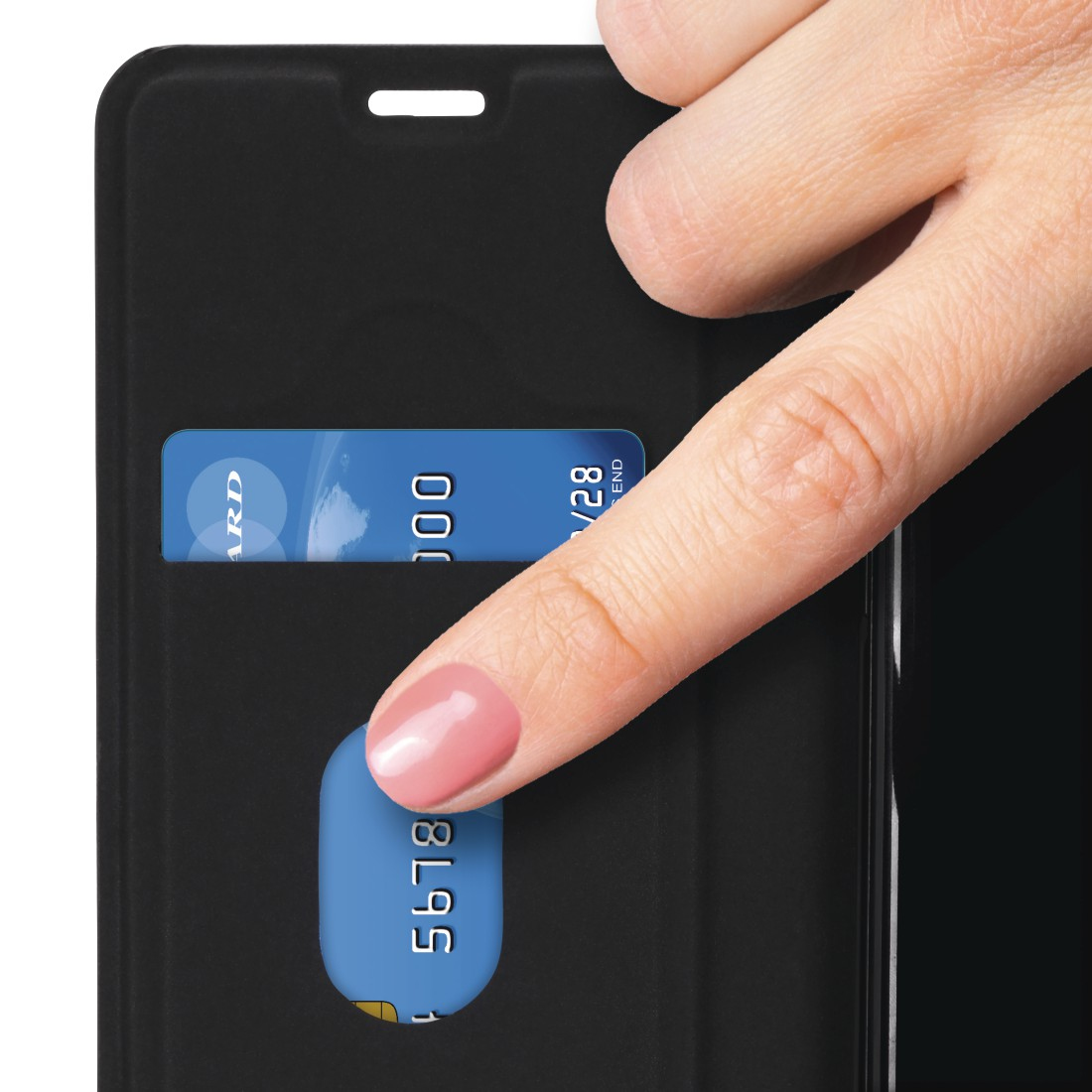 Hama Guard Pro, Folio, Apple, iPhone 12, Schwarz