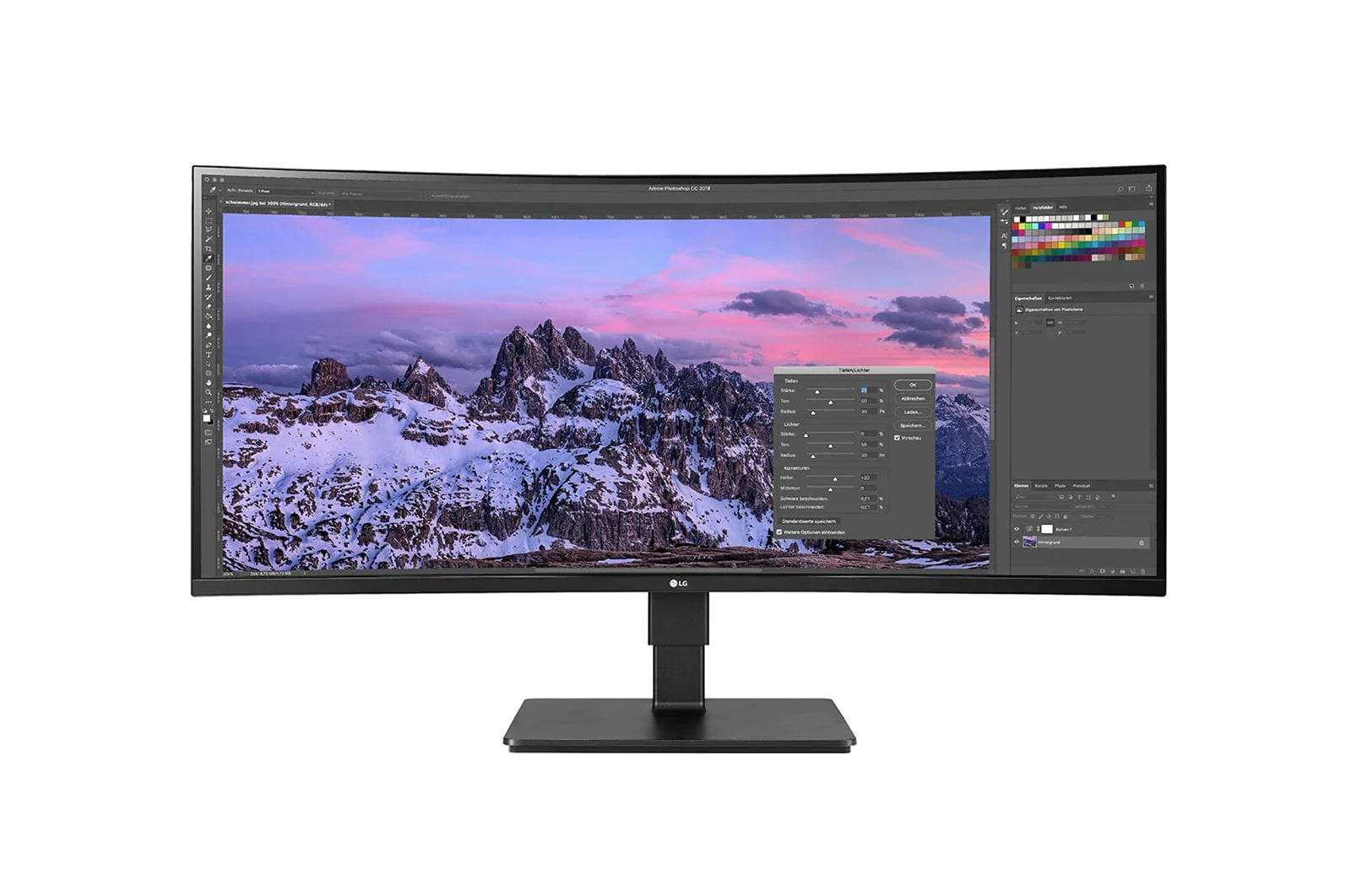 LG 35BN77CP-B Monitor 88,9 cm (35") UWQHD, VA, 5ms, HDMI, DisplayPort