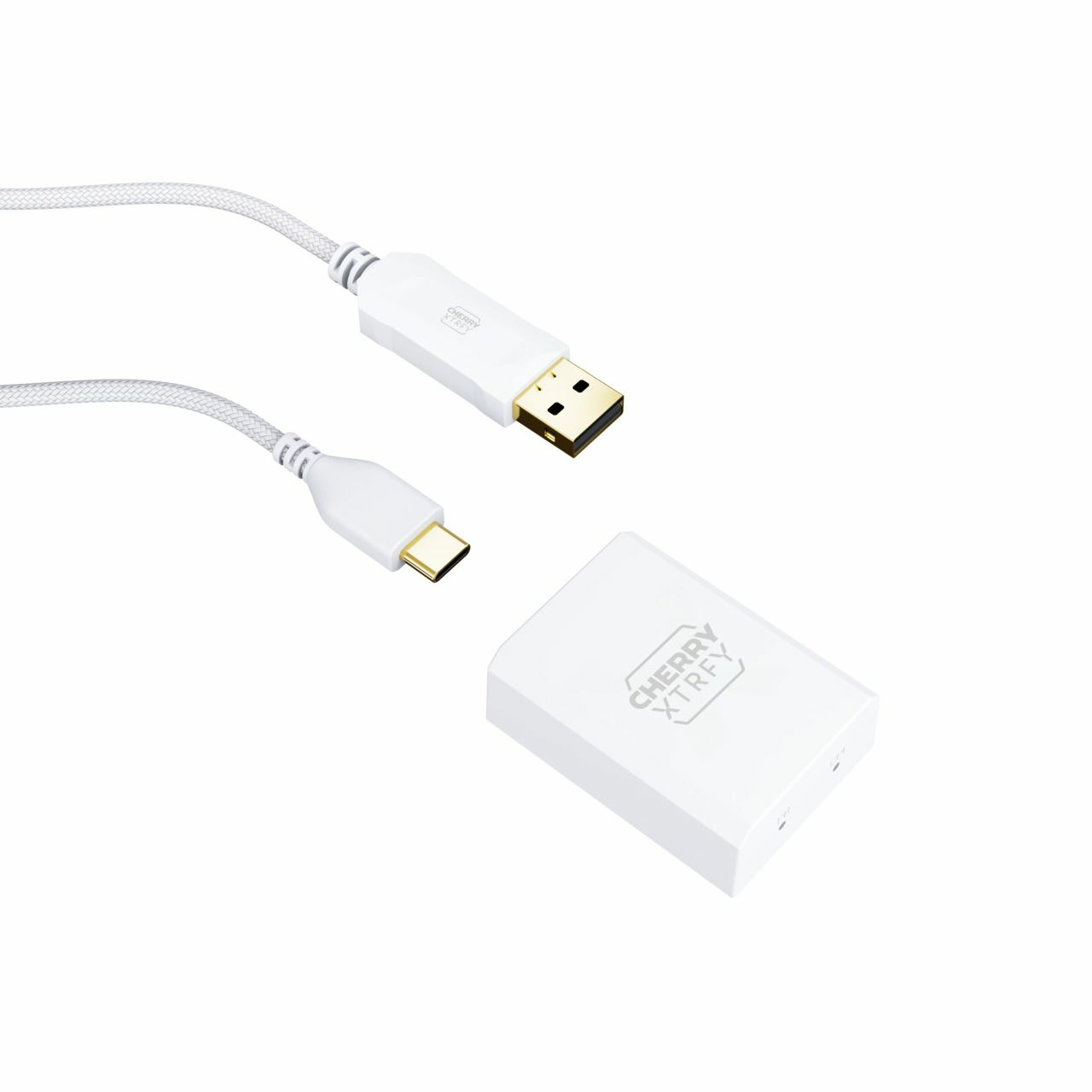 Cherry Xtrfy M68 Pro - Maus - optisch - 5 Tasten - kabellos - 2.4 GHz - kabelloser Empfänger (USB)
