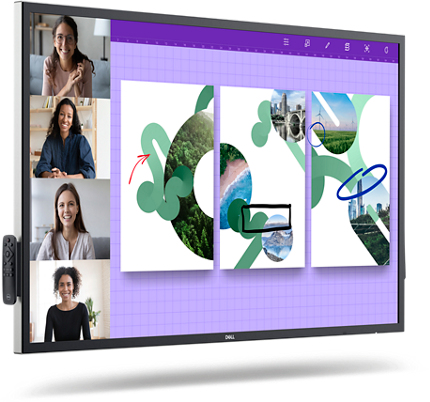 Dell P5524QT - 139 cm (55") Diagonalklasse (138.787 cm (54.64")