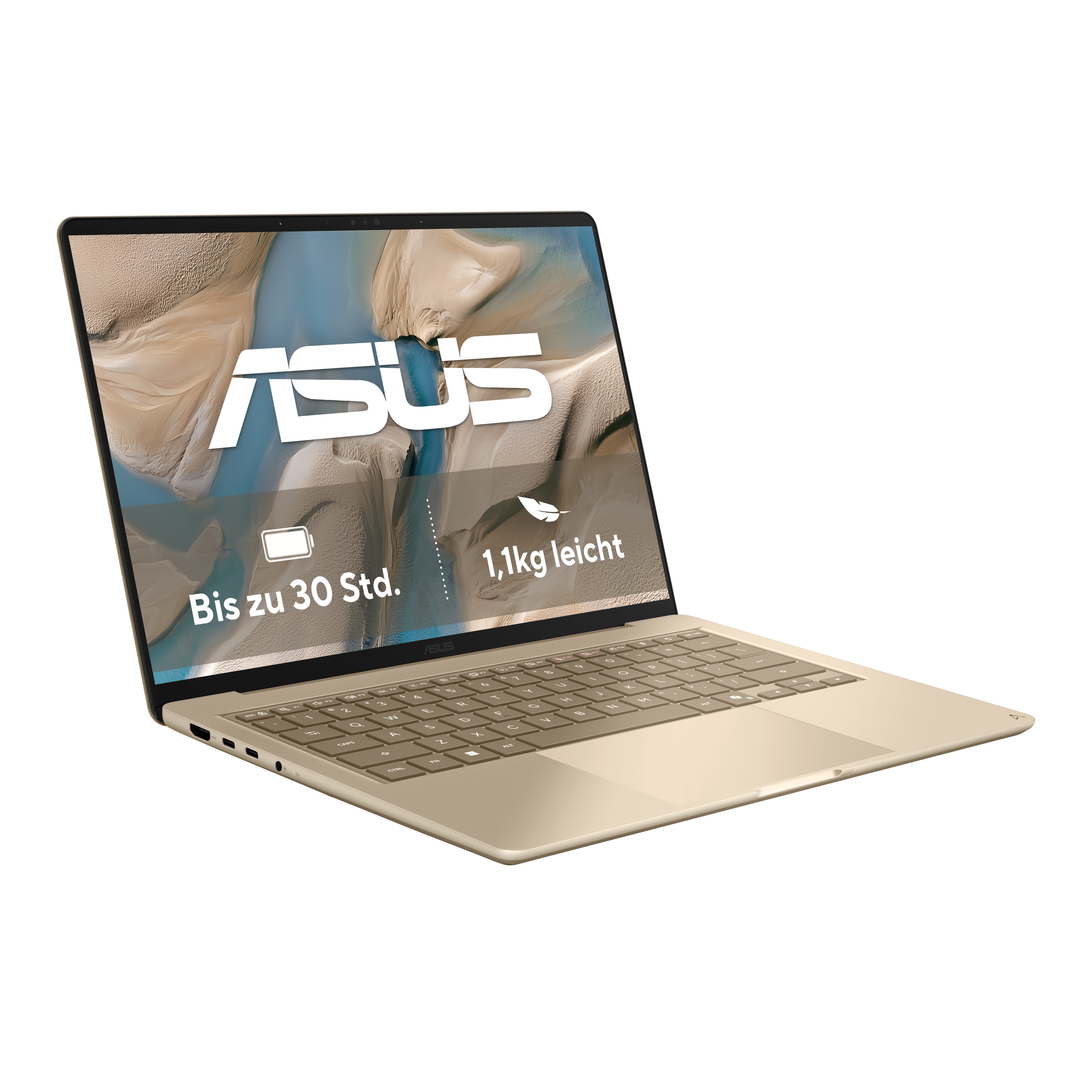 ASUS Zenbook 14 UX3480QA-U1157W, Snapdragon, 35,6 cm (14"), 1920 x 1200 Pixel, 16 GB, 512 GB, Window