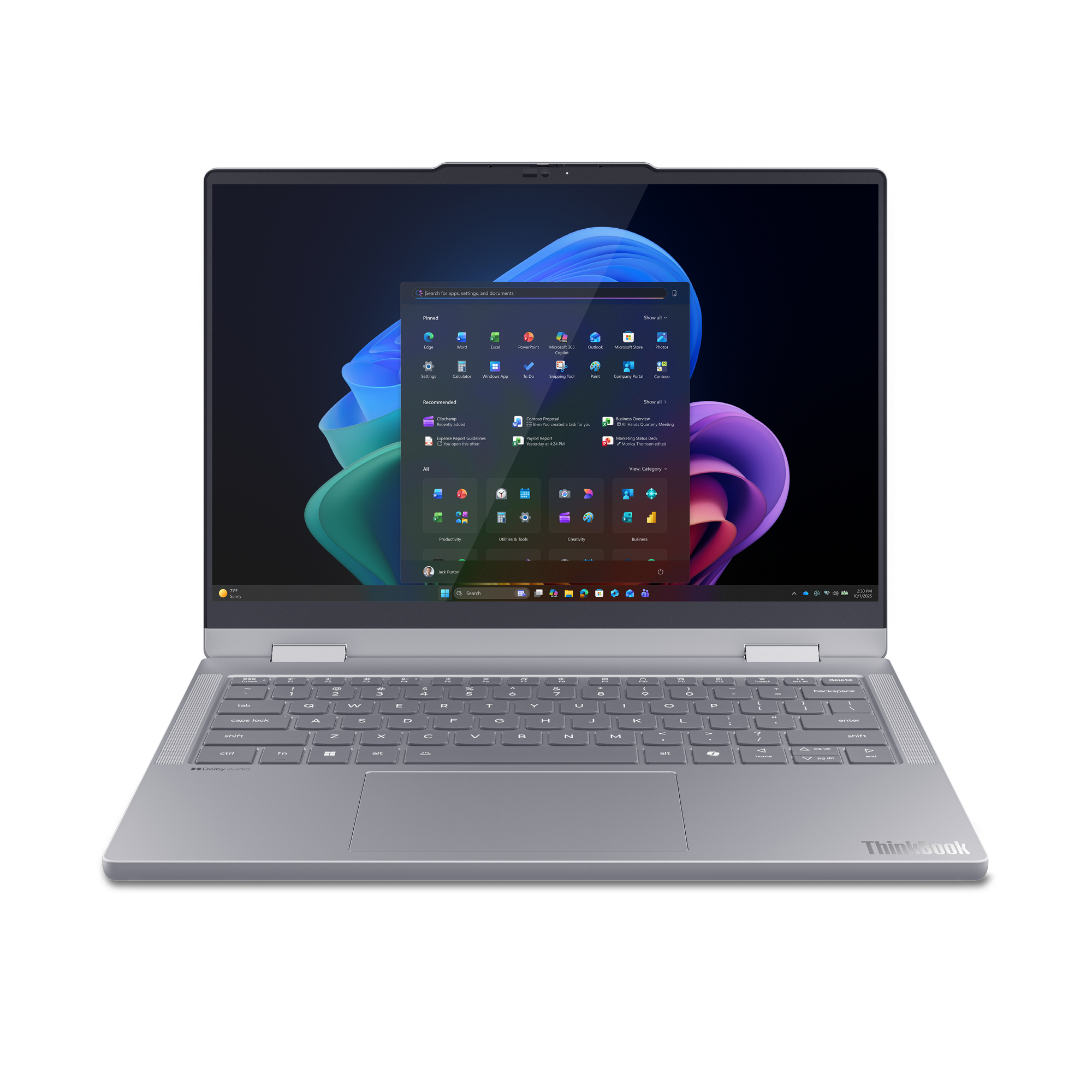 Lenovo ThinkBook 14 2-in-1 G6 IPL, 14" WUXGA Touch, Core Ultra 5 325, 16GB RAM, 512GB SSD, Win11 Pro