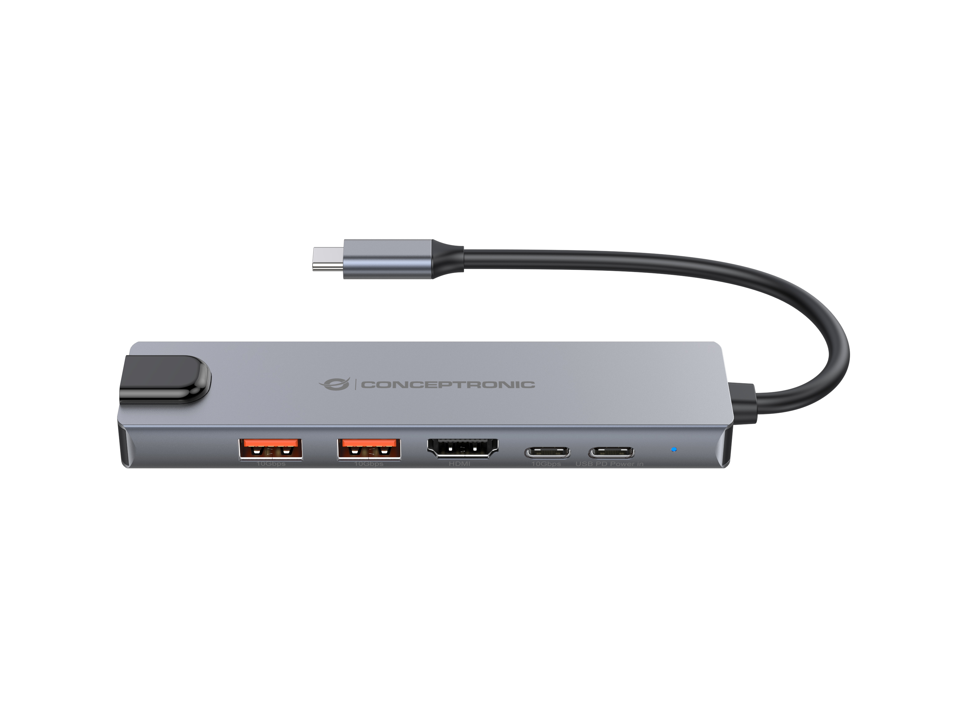 Conceptronic DONN29G - Dockingstation - USB-C 3.2 Gen 2