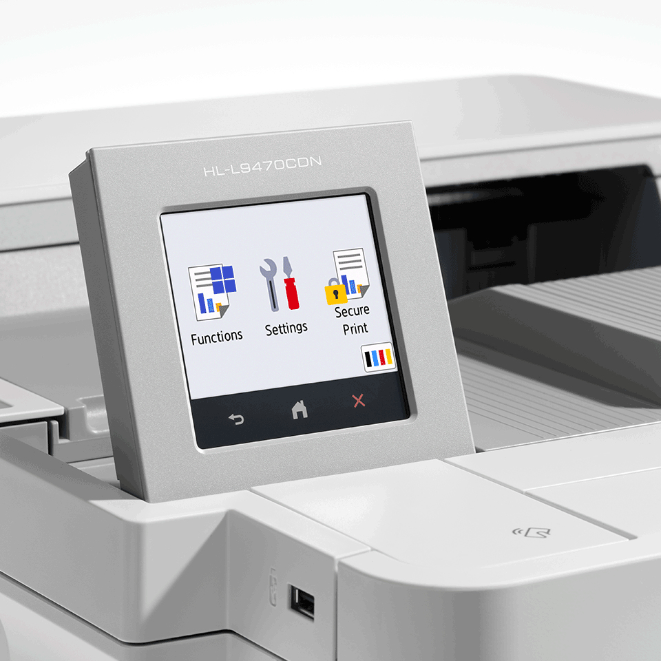 Brother HL-L9470CDN - Drucker - Farbe - Duplex - Laser - A4 - 2400 x 600 dpi - bis zu 40 Seiten/Min.