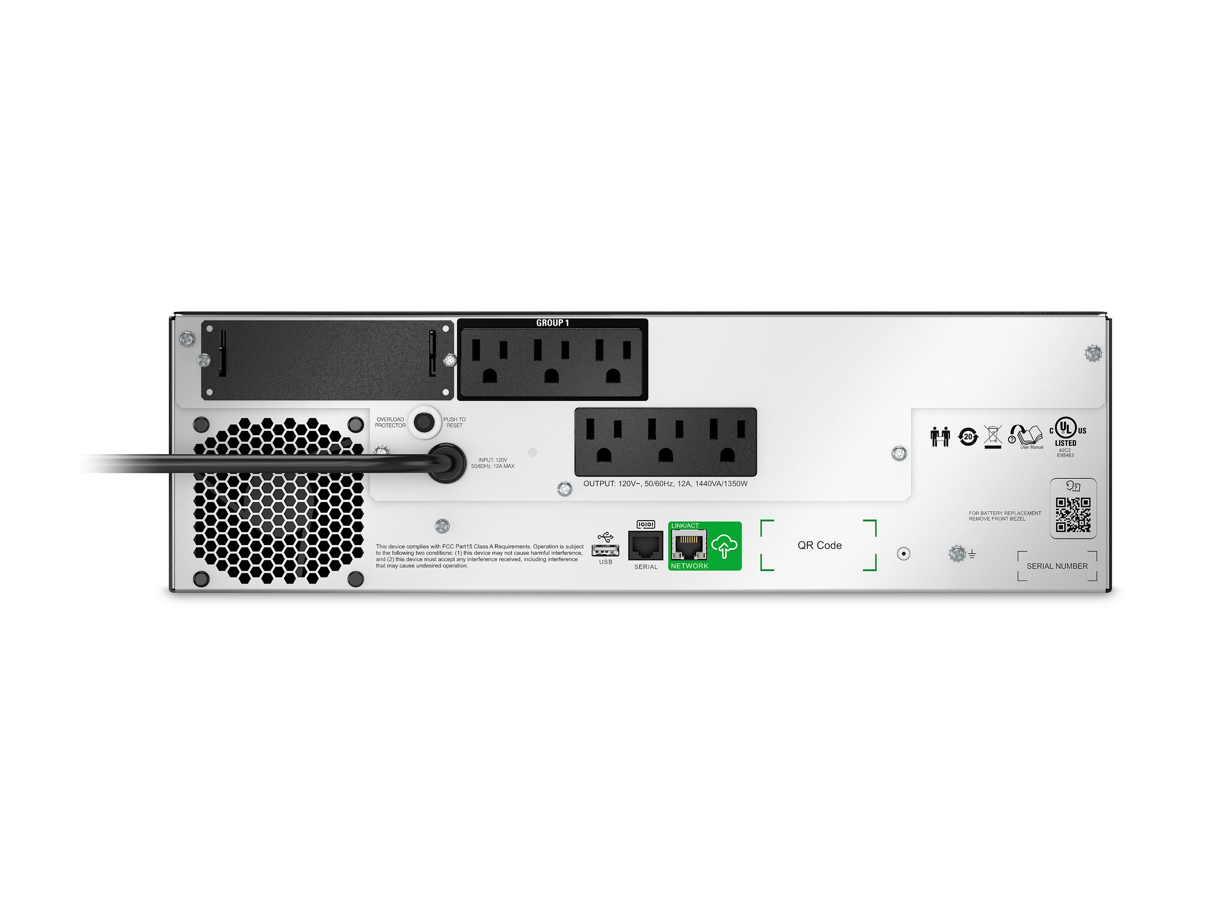APC Smart-UPS Li-Ion 1500VA Short Depth with SmartConnect - USV (in Rack montierbar/extern)