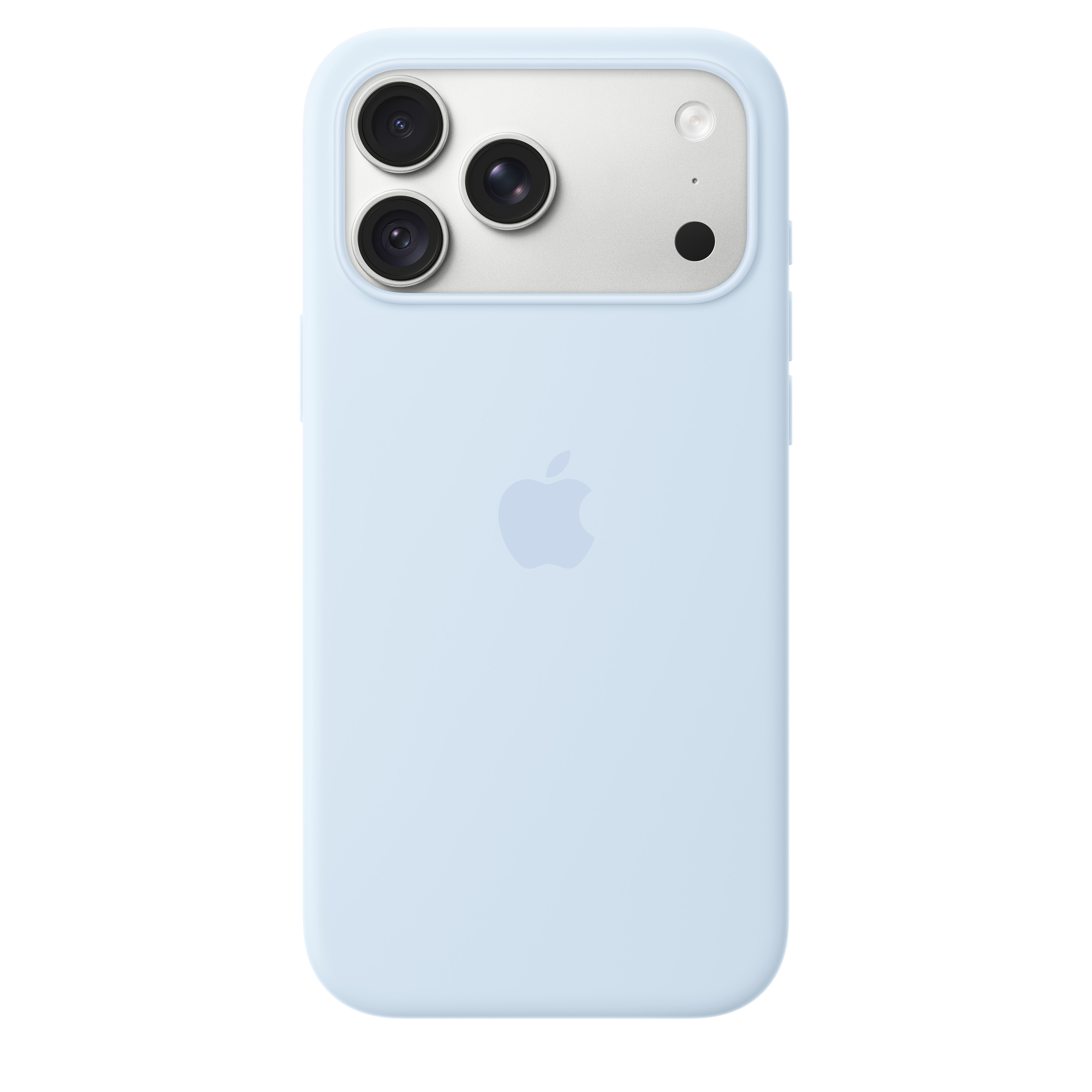 Apple iPhone 18 Pro Max Silicone Case with MagSafe Crisp Blue