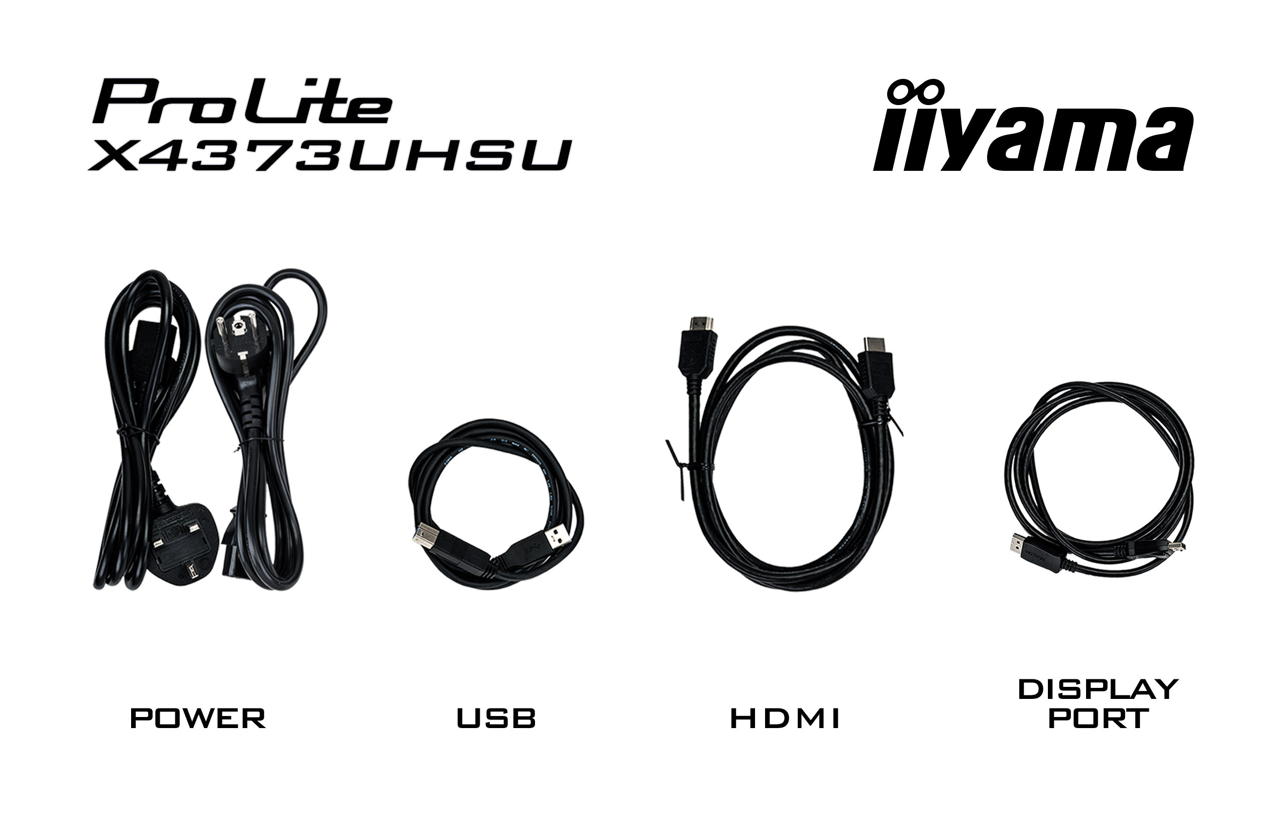 Iiyama ProLite X4373UHSU-B1 - LED-Monitor - 109.2 cm (43")