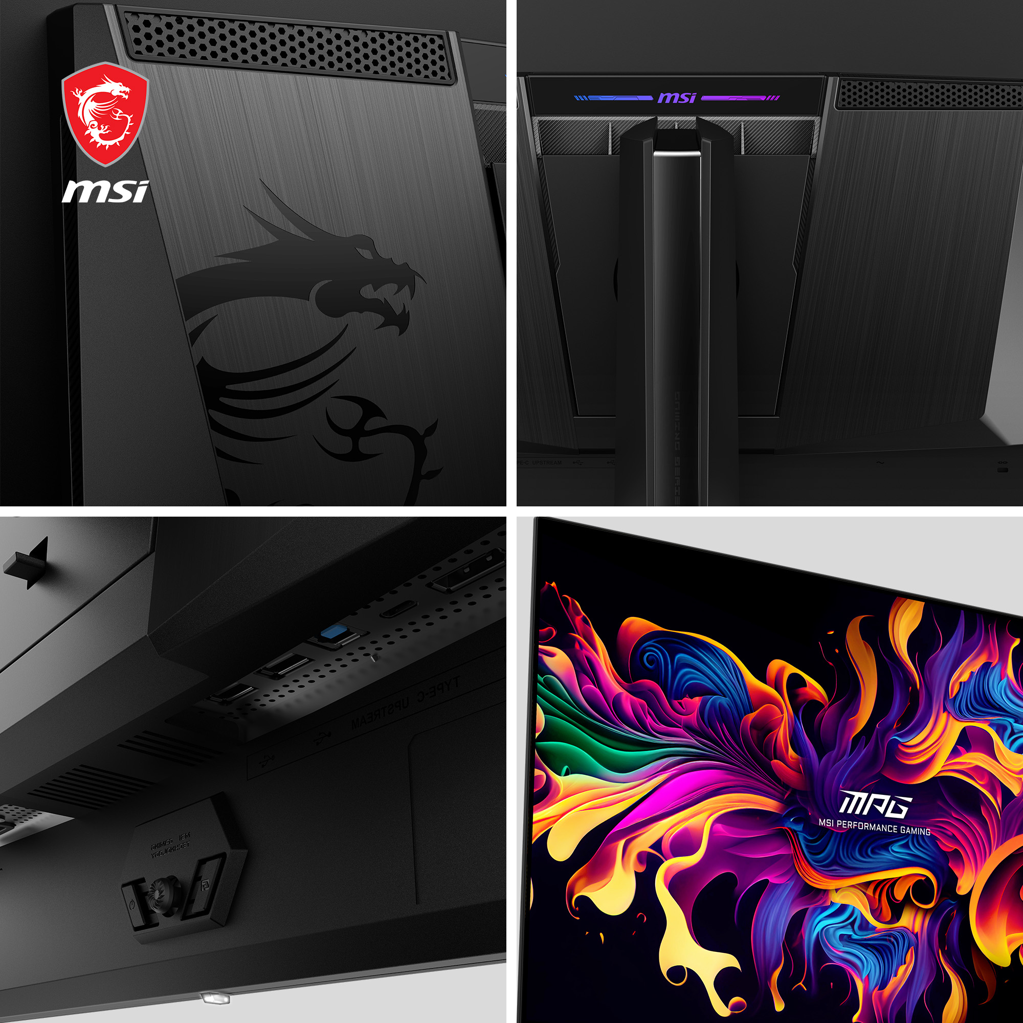 MSI MPG 321URXDE QD-OLED - OLED-Monitor - Gaming - 80 cm (31.5")