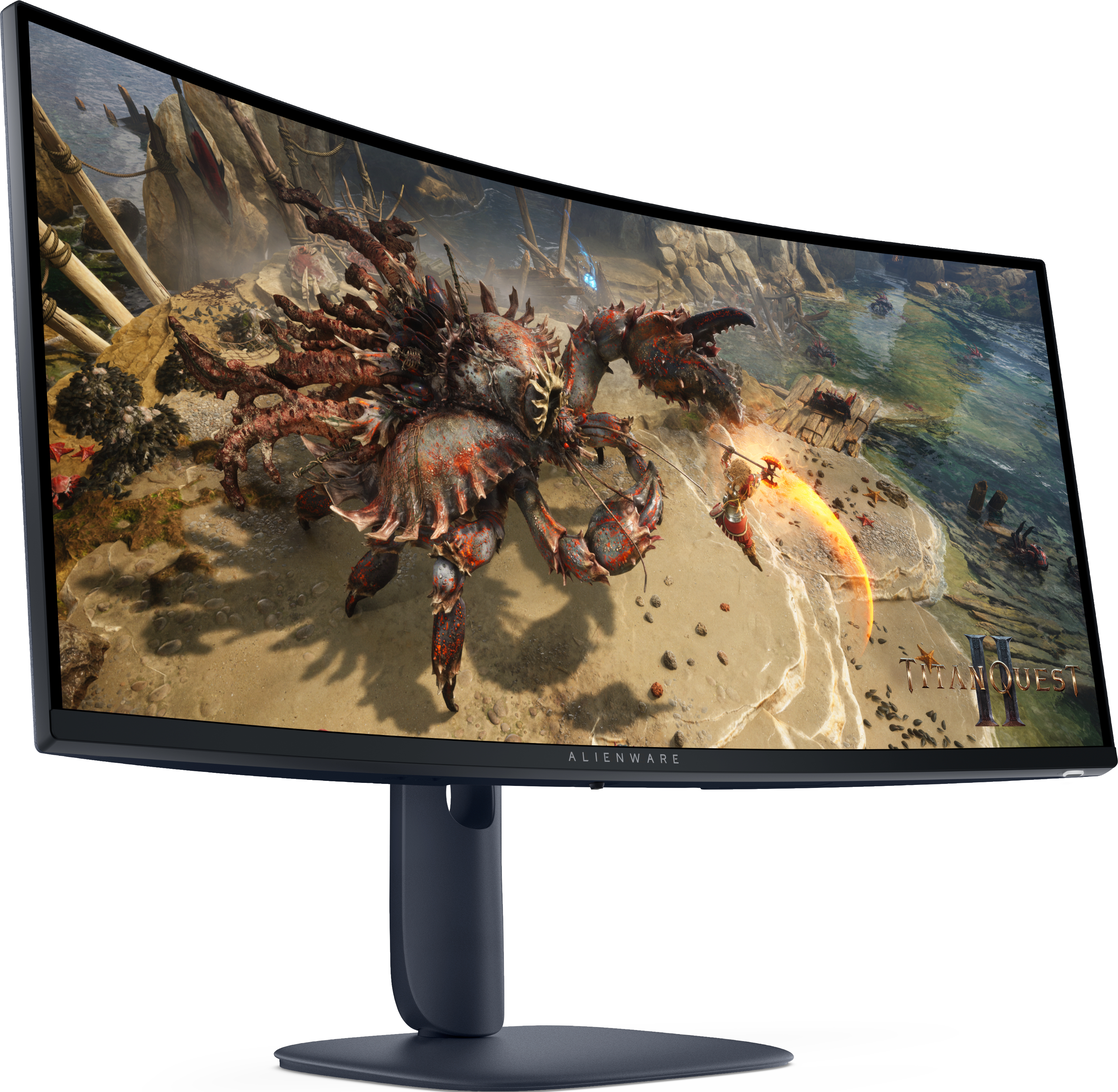 B-WARE - Dell Alienware AW3425DWM Curved-Monitor 86.43 cm (34") UWQHD, VA, 1ms, HDMI, Displayport